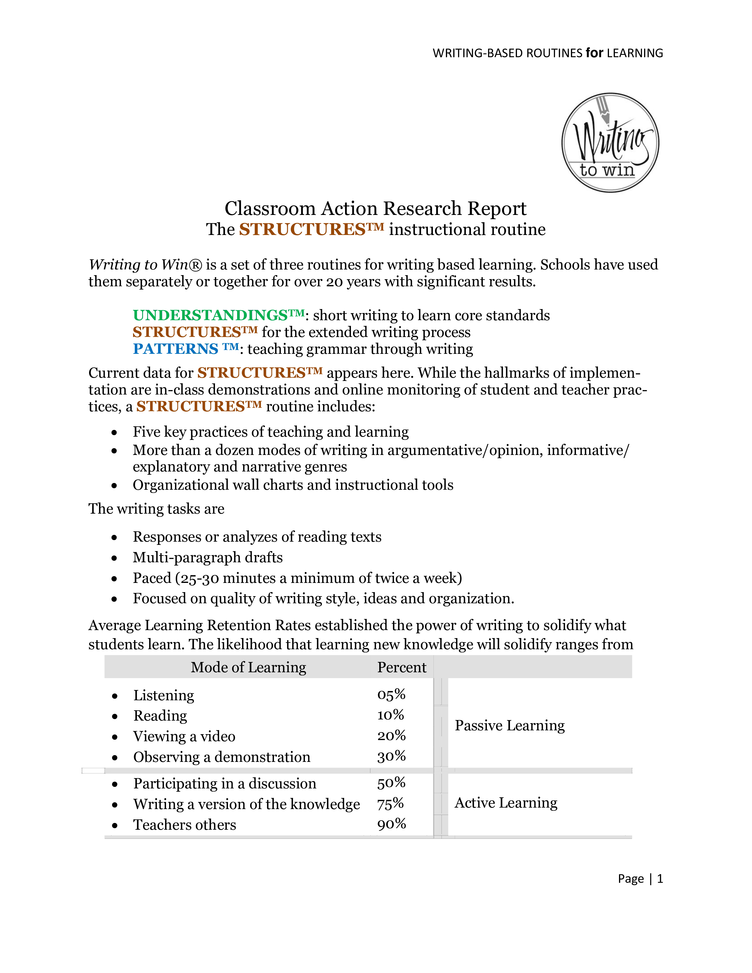 research in action plan