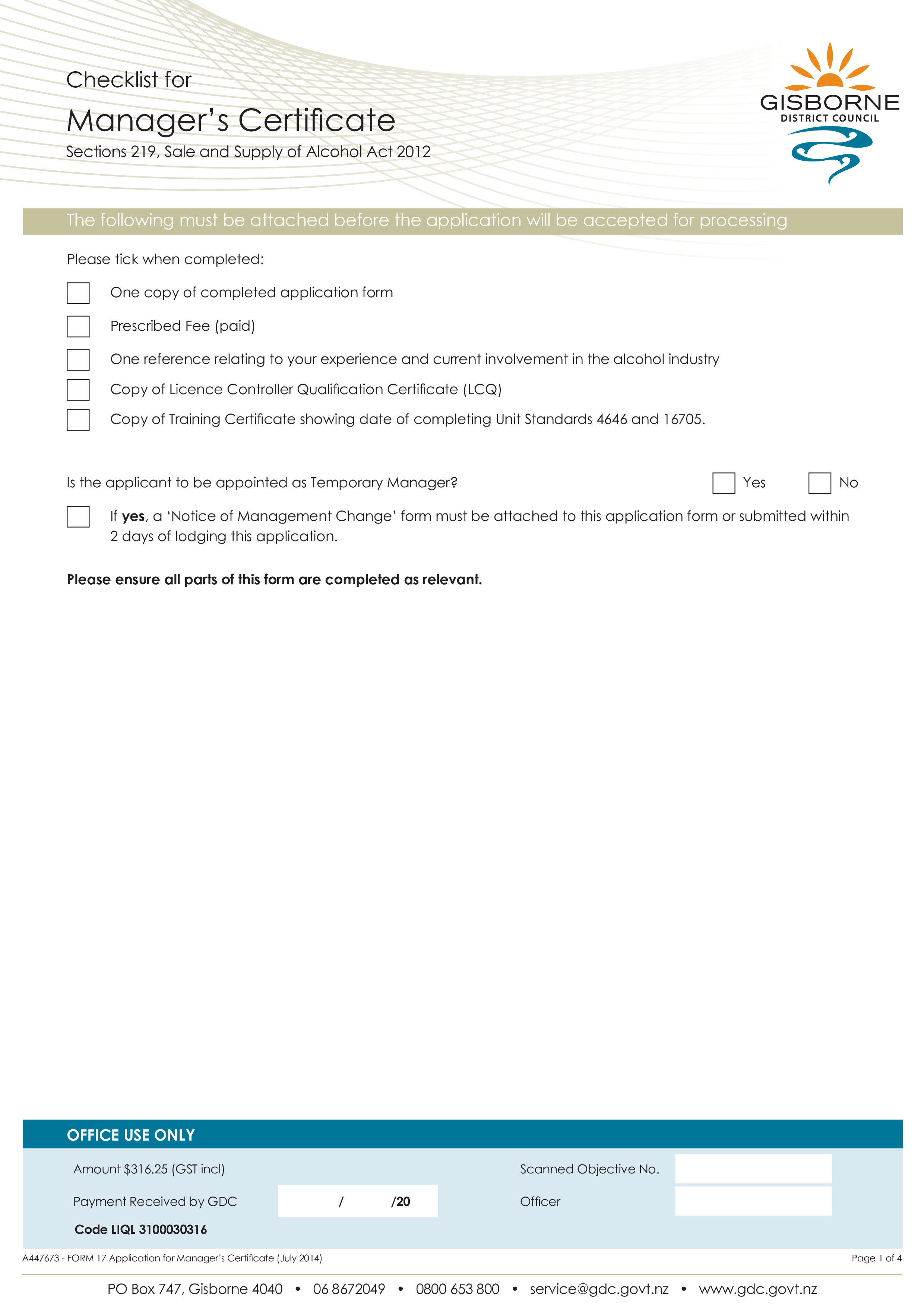 Service Manager Training Certificate main image