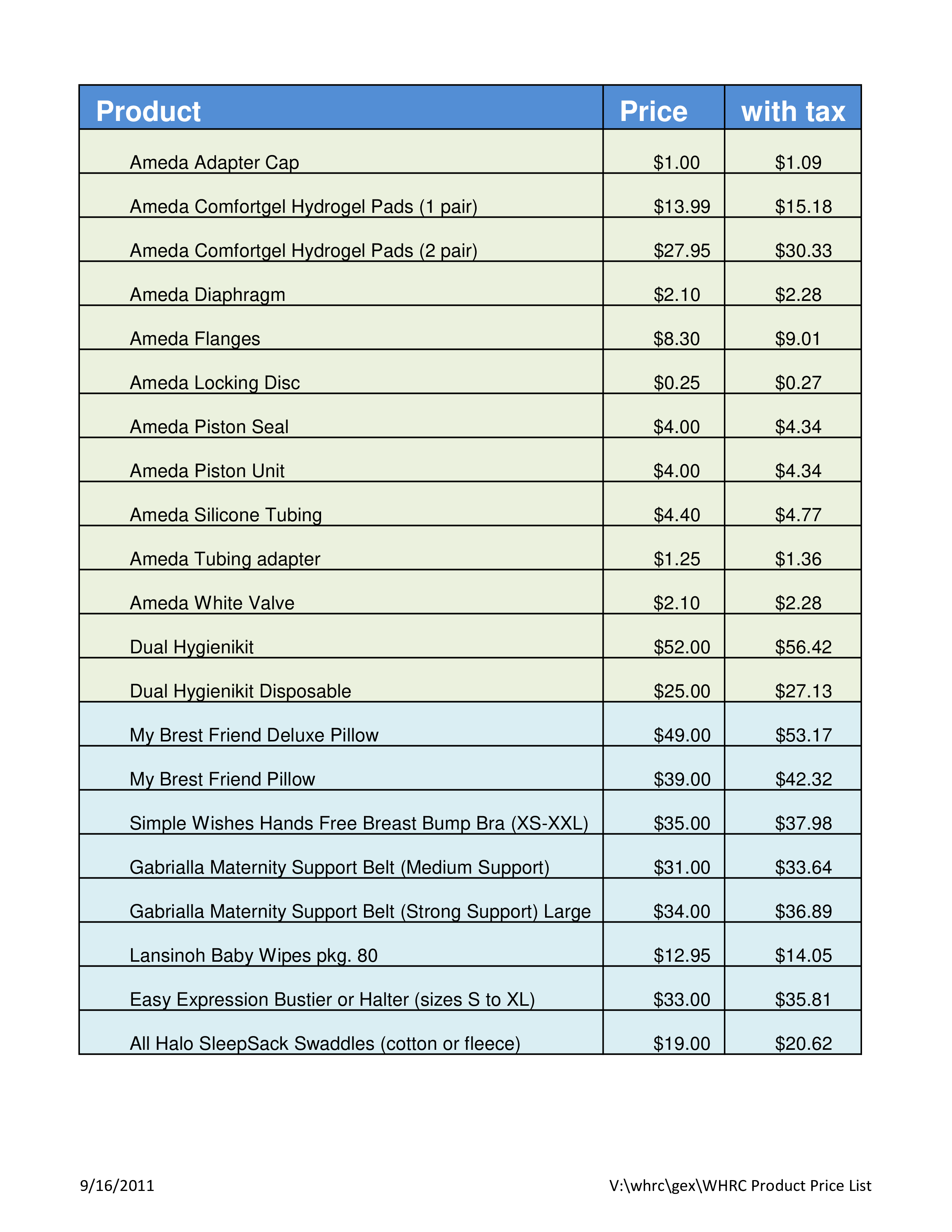 2024 Price List Karee Marjory