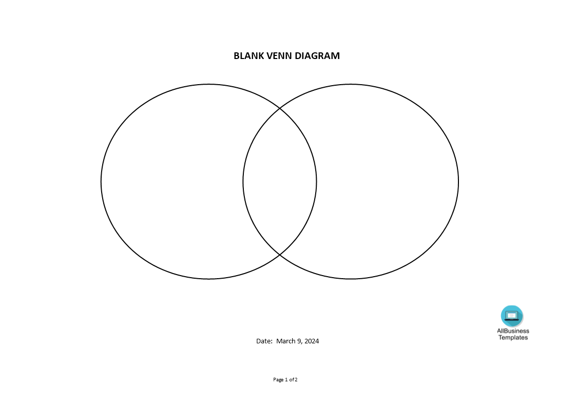 blank venn diagram Hauptschablonenbild