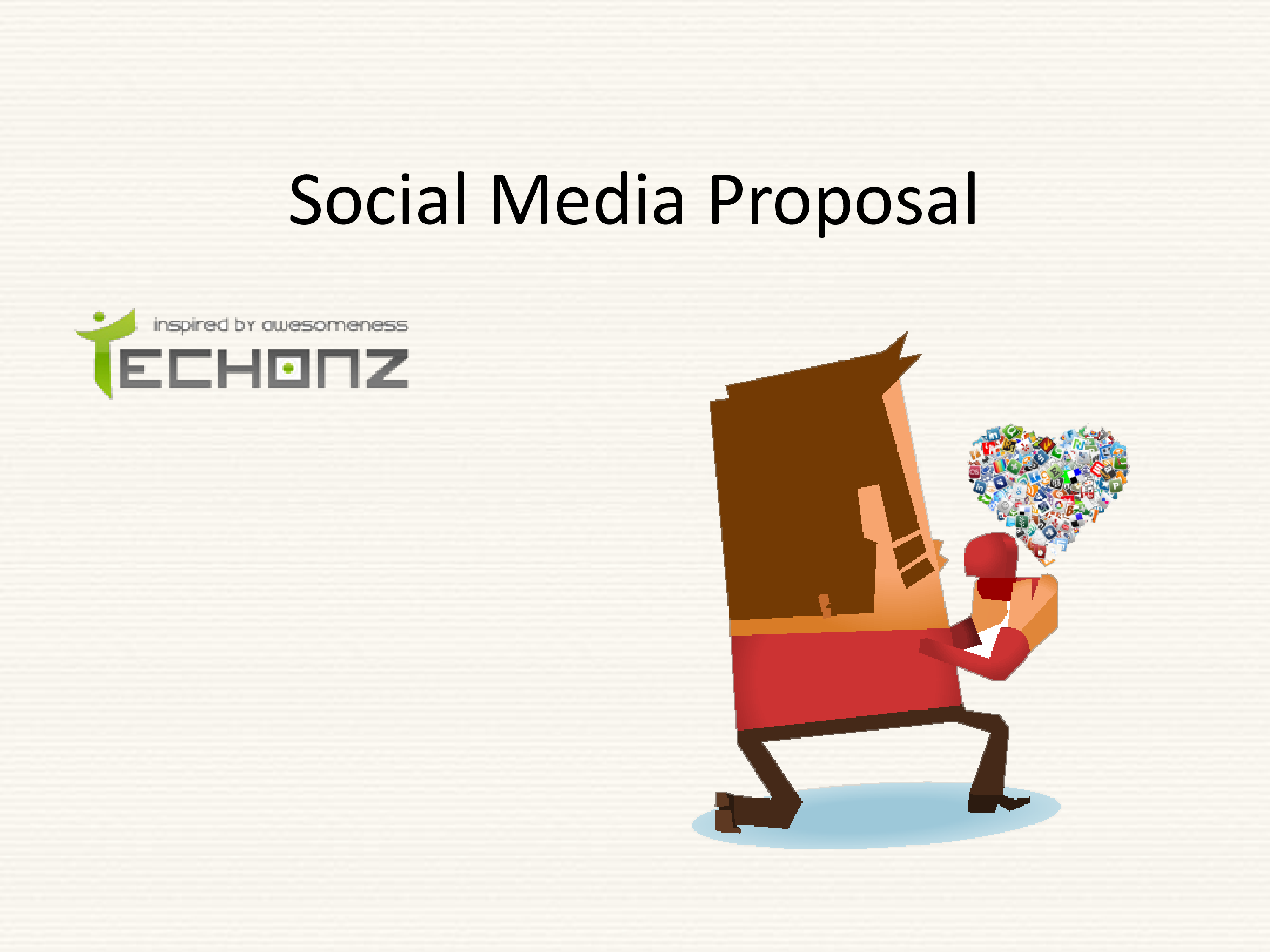 social media strategy proposal voorbeeld afbeelding 