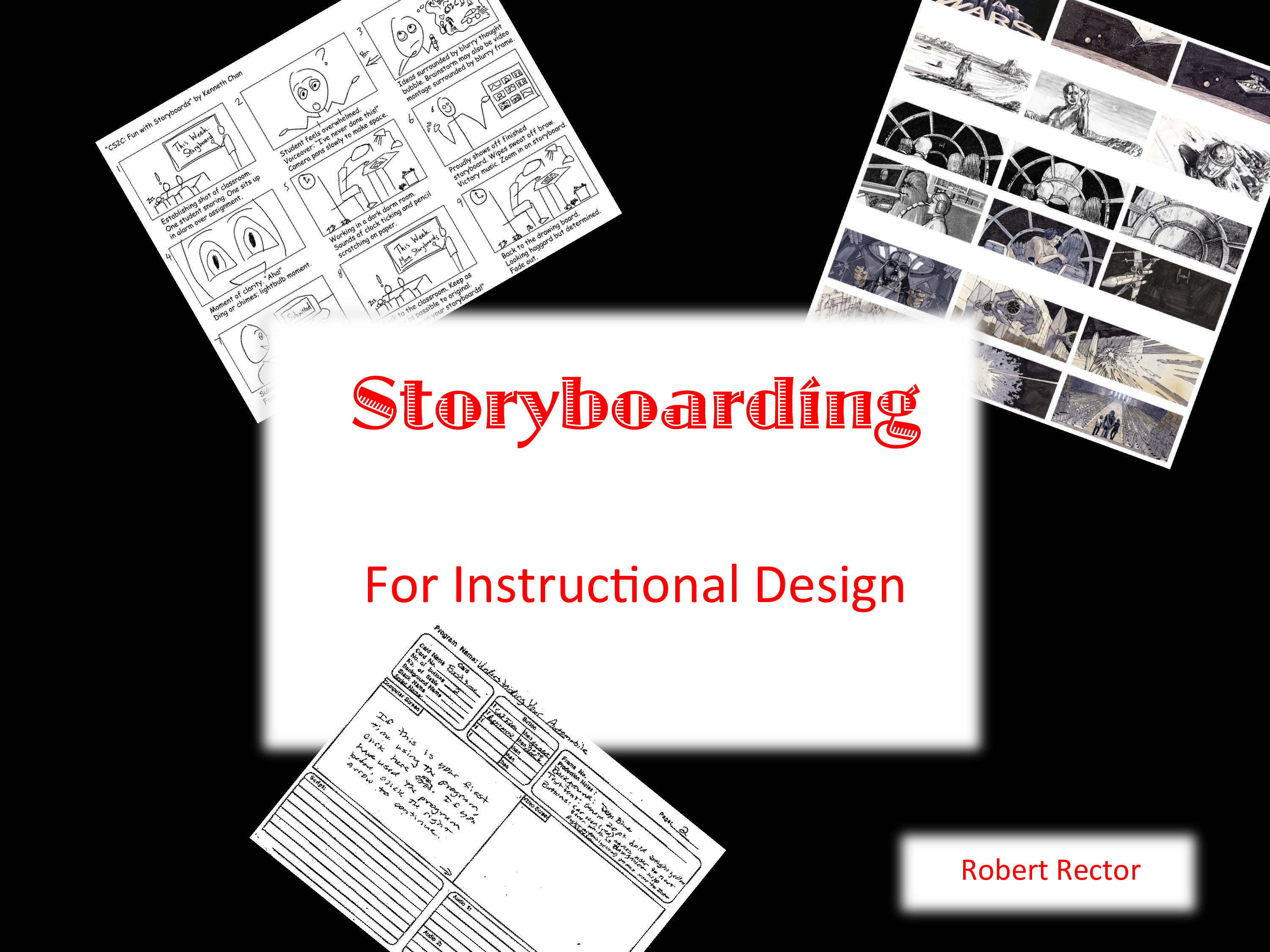 Instructional Design Storyboard 模板