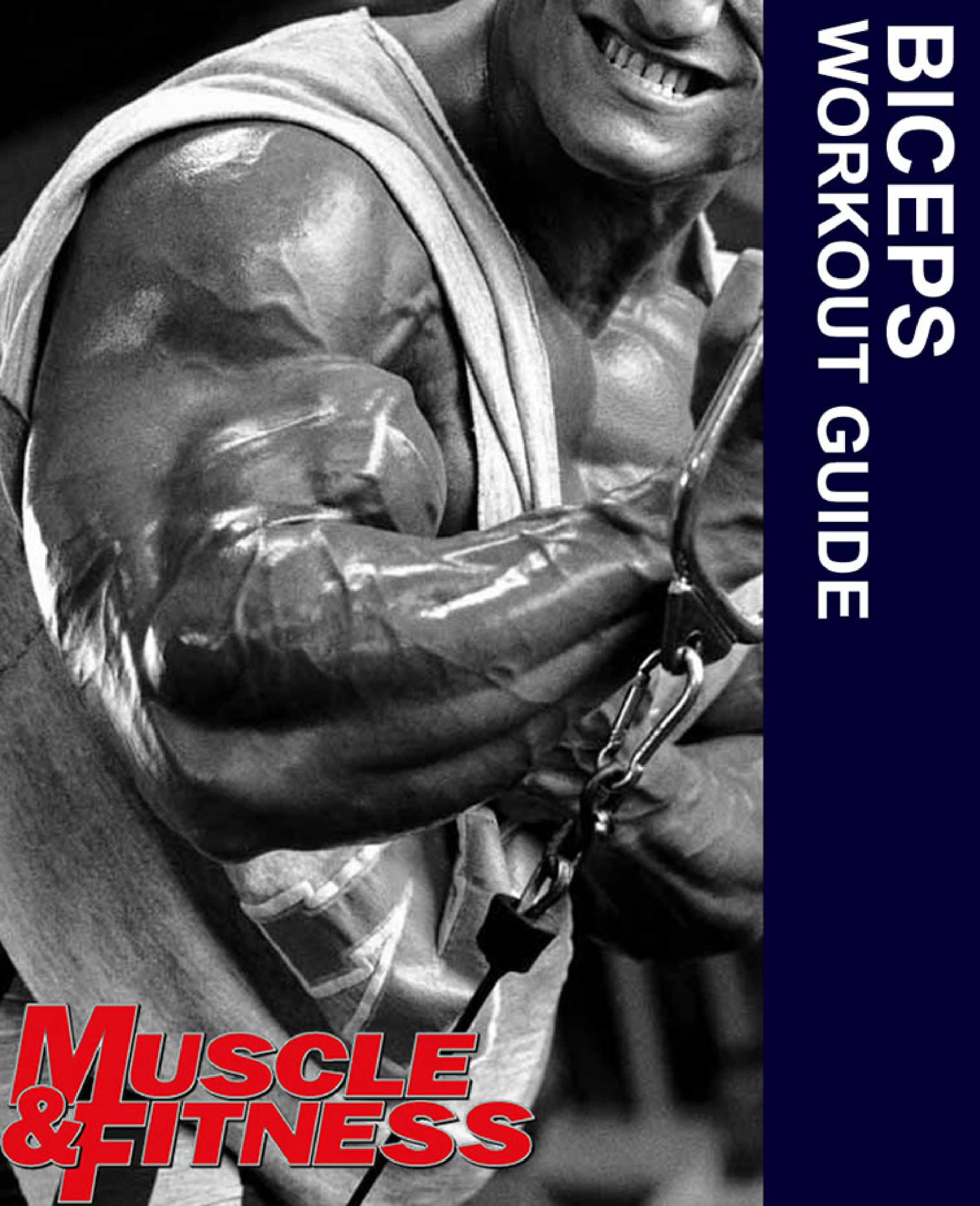 biceps workout chart modèles