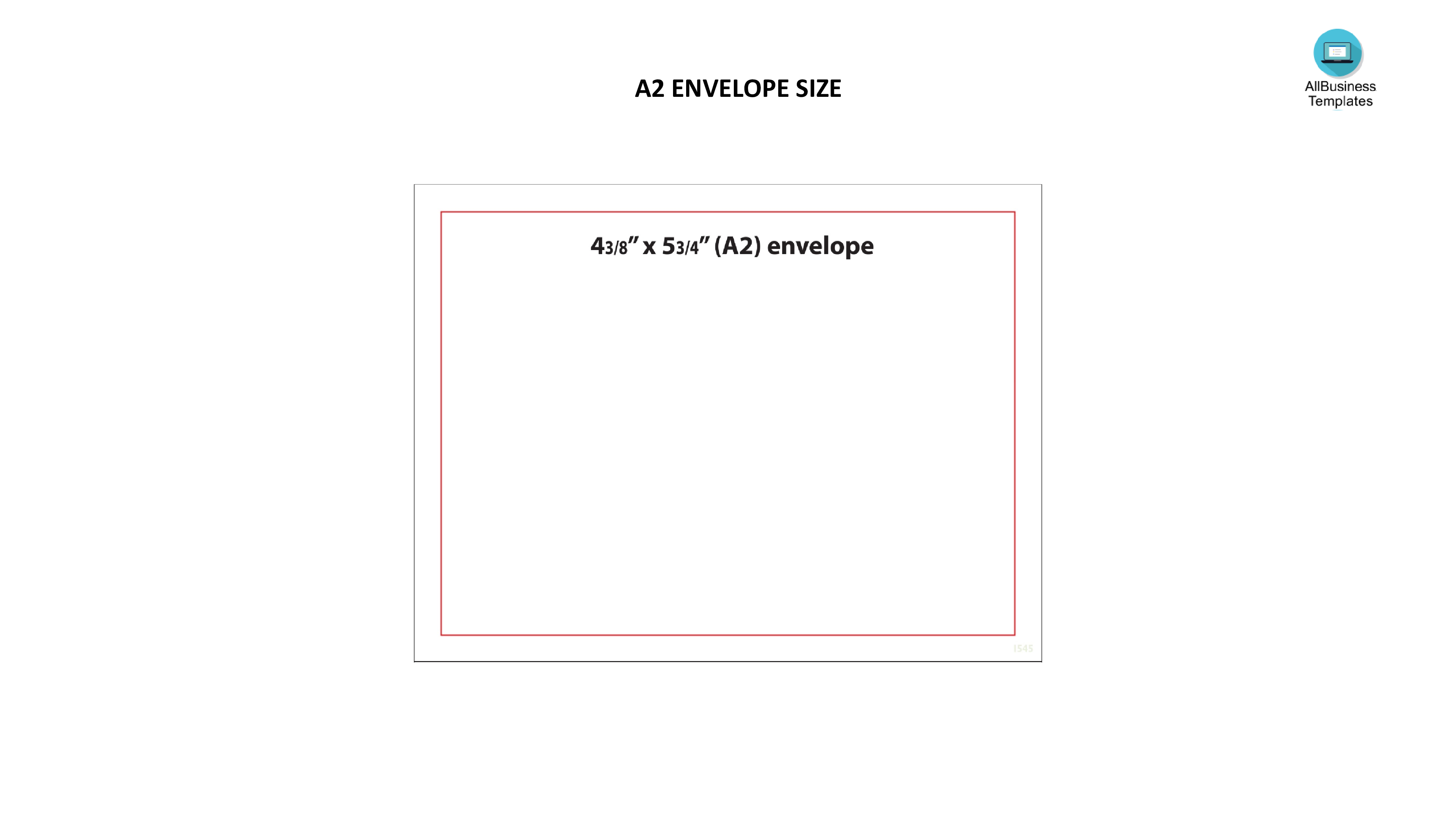 a2 envelope template Hauptschablonenbild