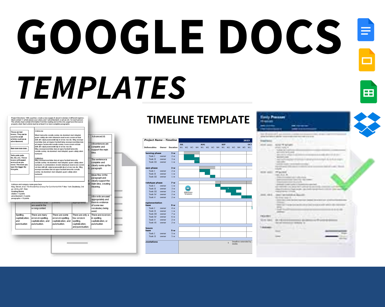 Google Docs Templates