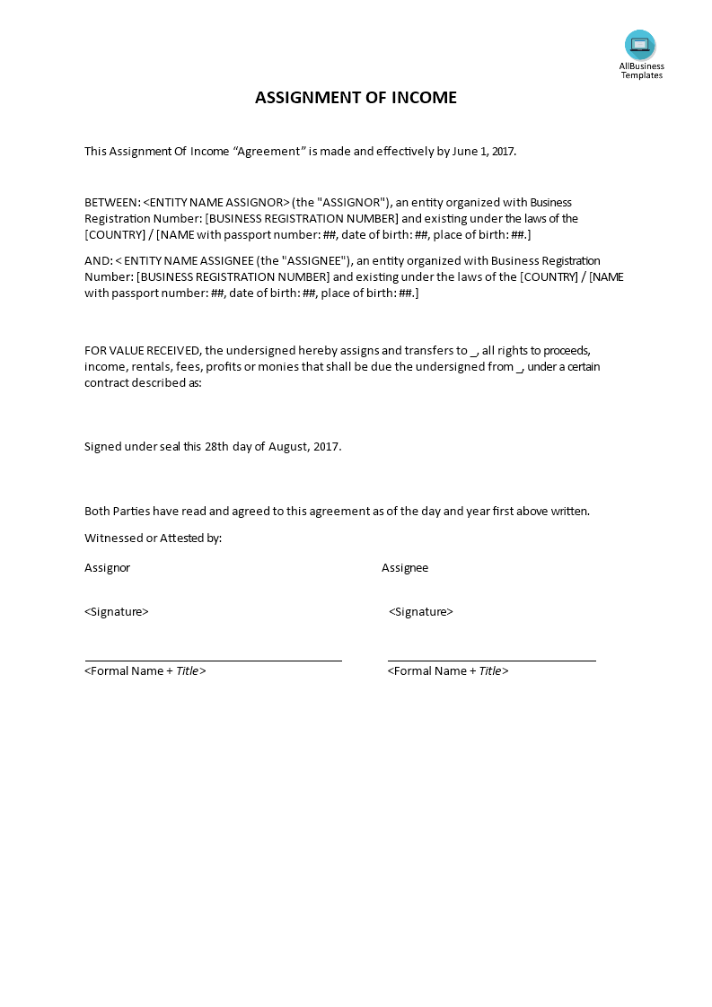 the assignment of income doctrine holds that