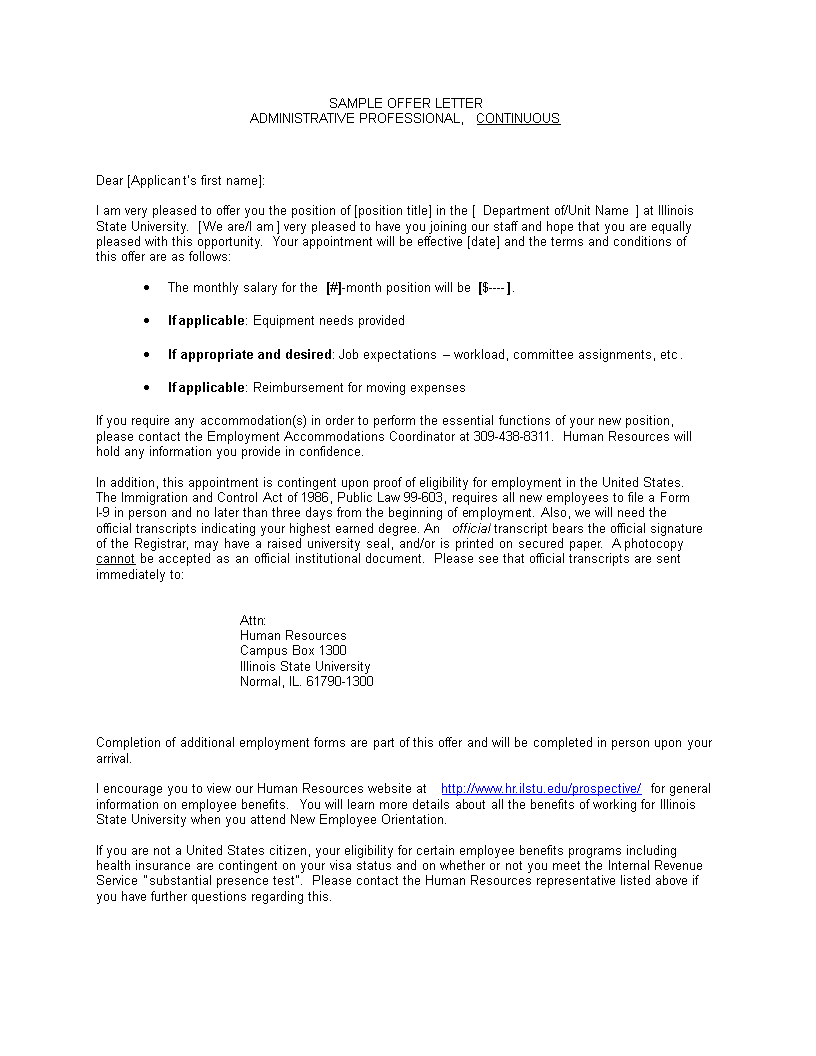 sample request letter for visa appointment Hauptschablonenbild