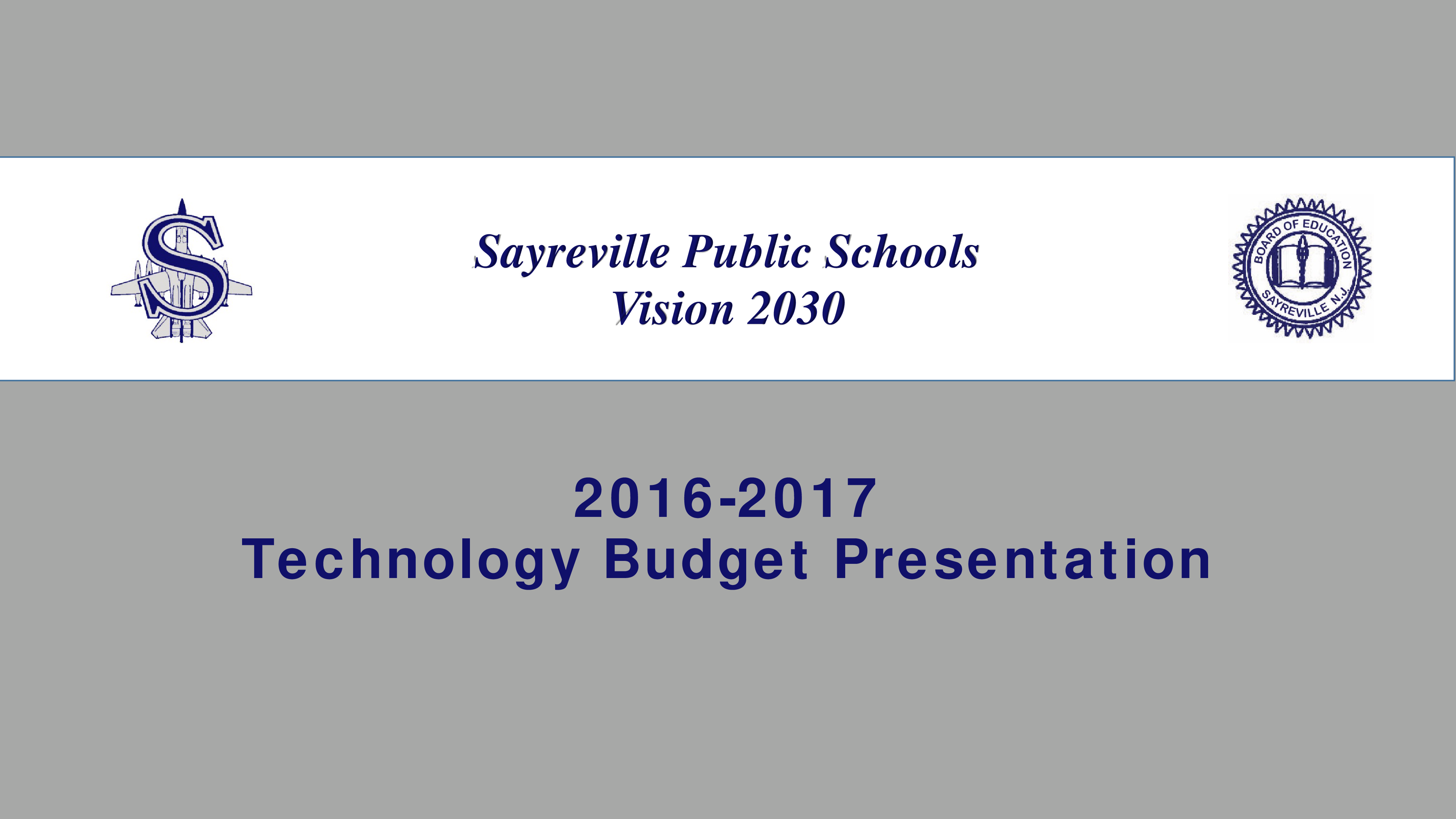 Technology Budget Presentation 模板