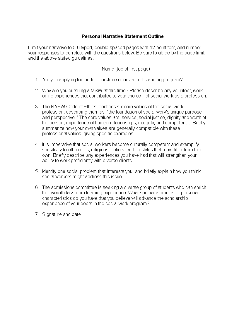 Professional Resume Outline | Templates at allbusinesstemplates.com