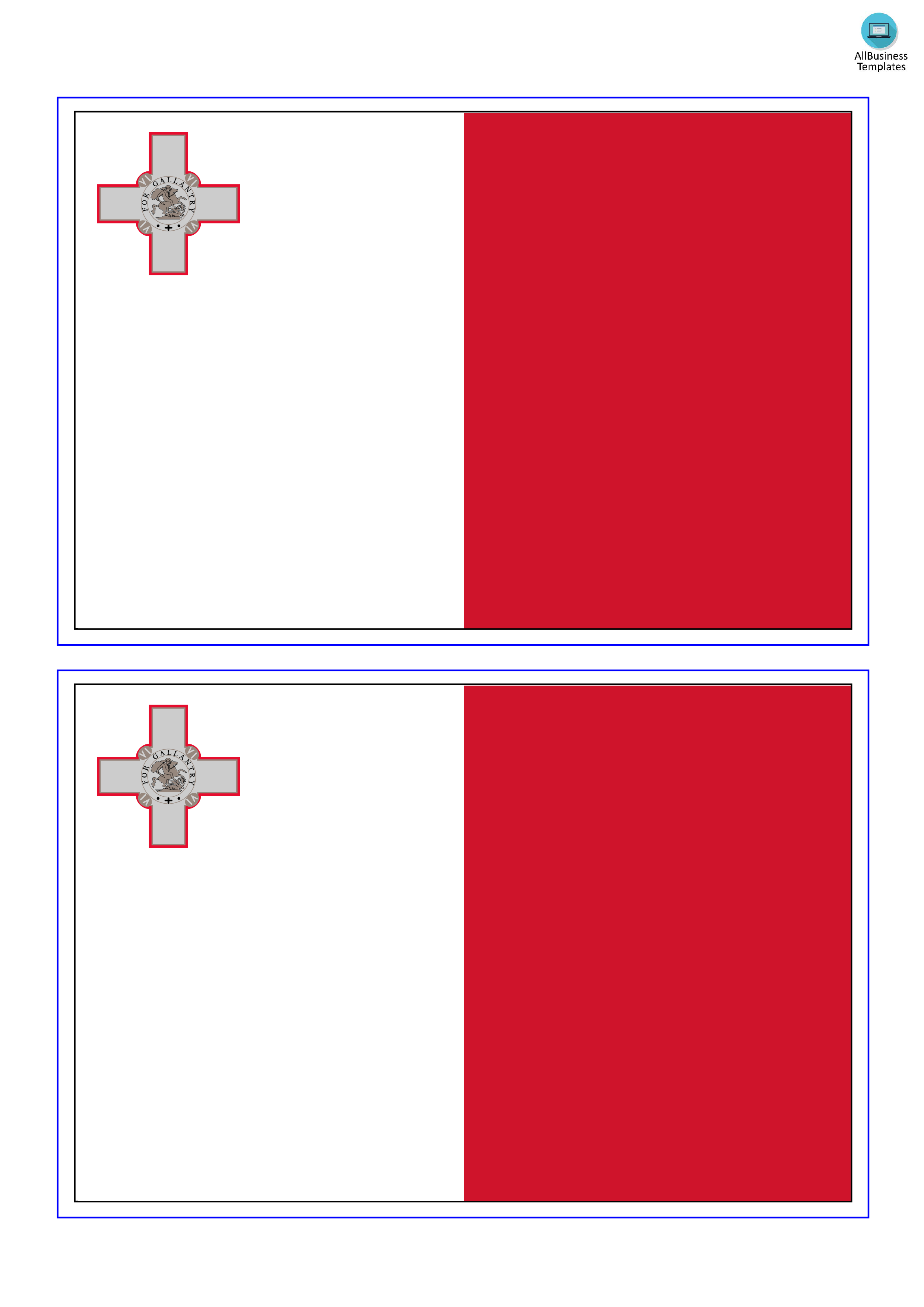 Malta Flag main image
