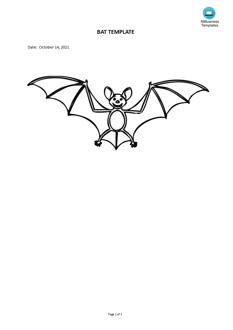 Bat Template main image