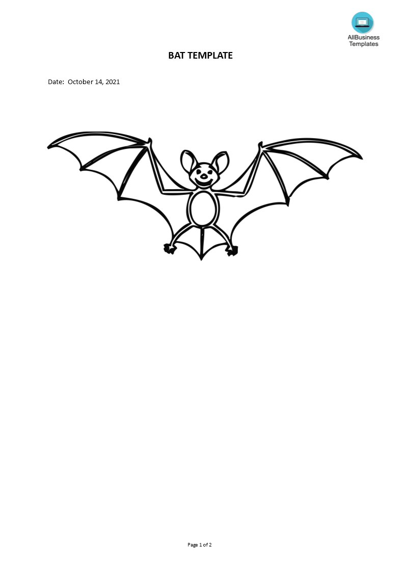 bat template plantilla imagen principal