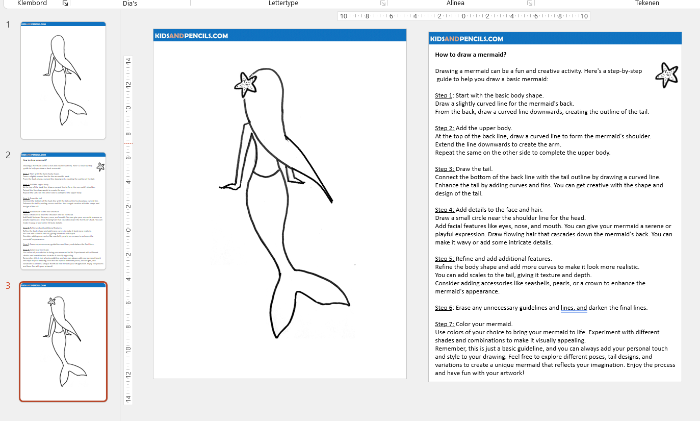 mermaid coloring pages Hauptschablonenbild