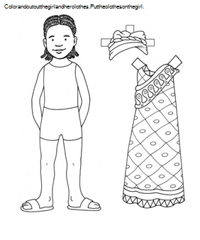 paper doll template word template