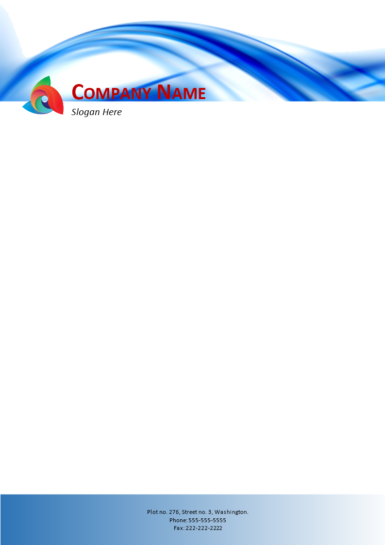 Blank Letterhead main image