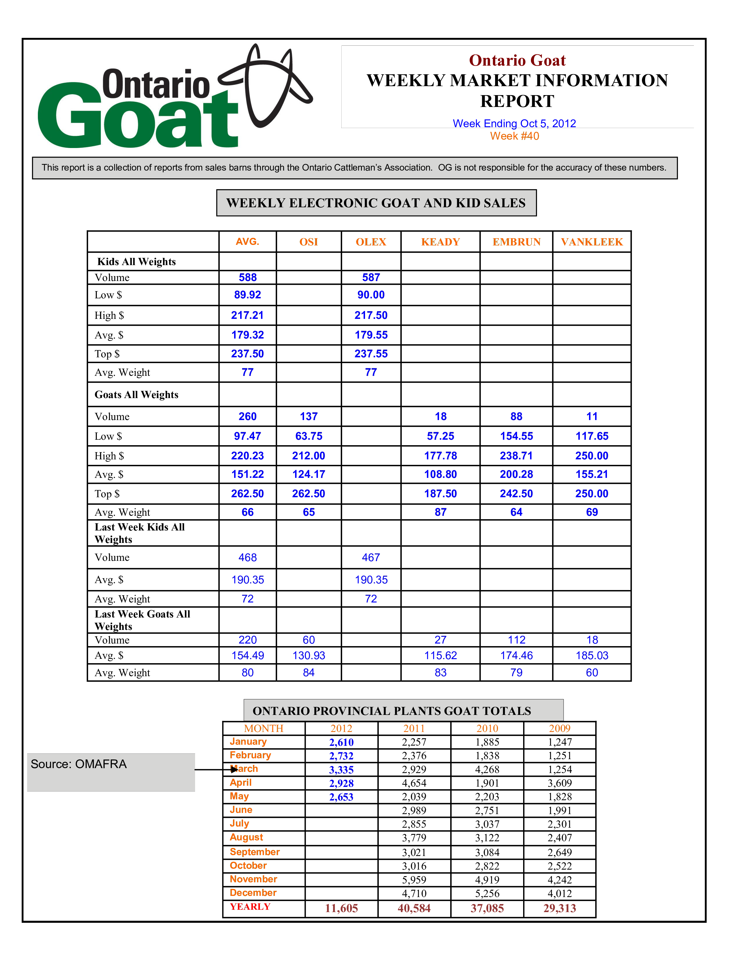 market information template