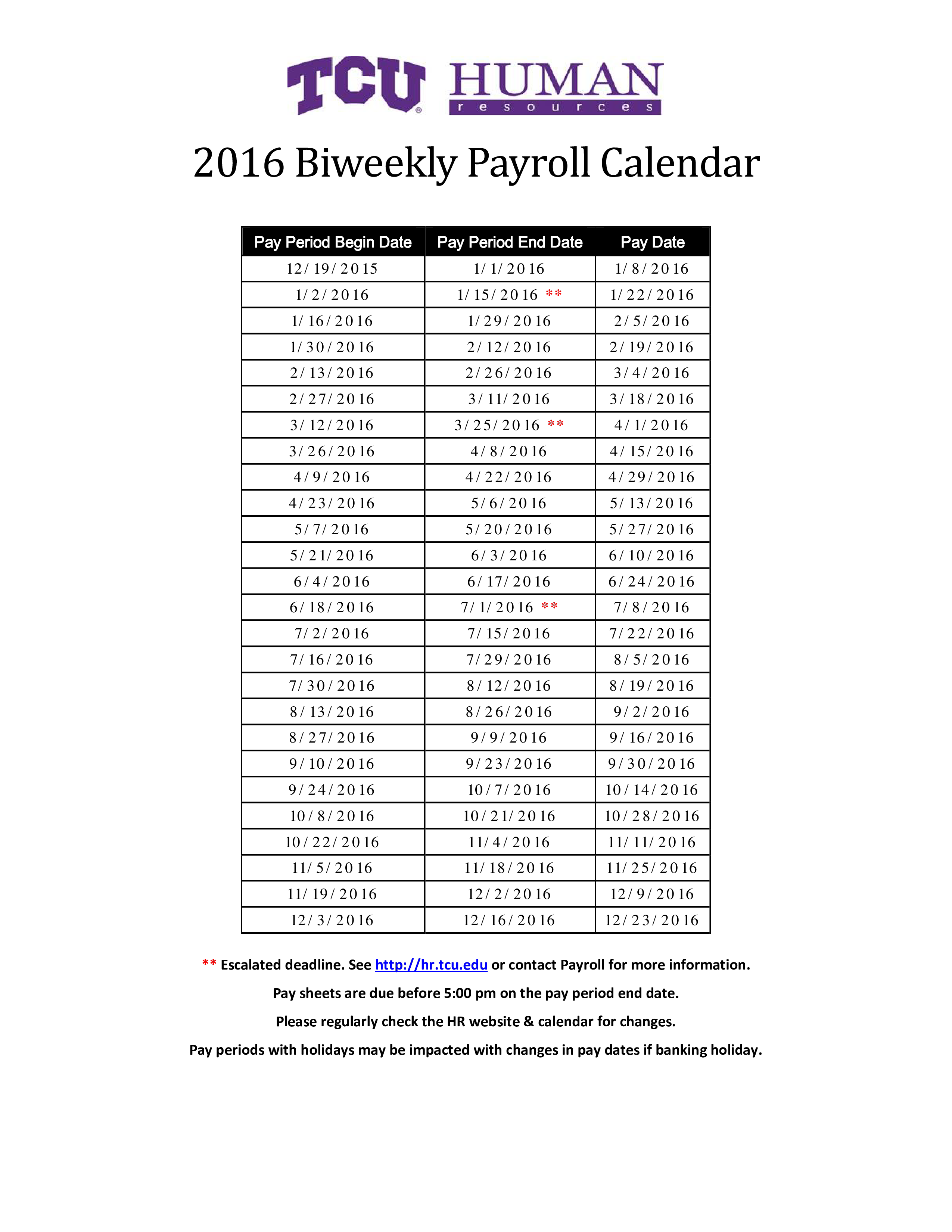 biweekly payroll calendar Hauptschablonenbild