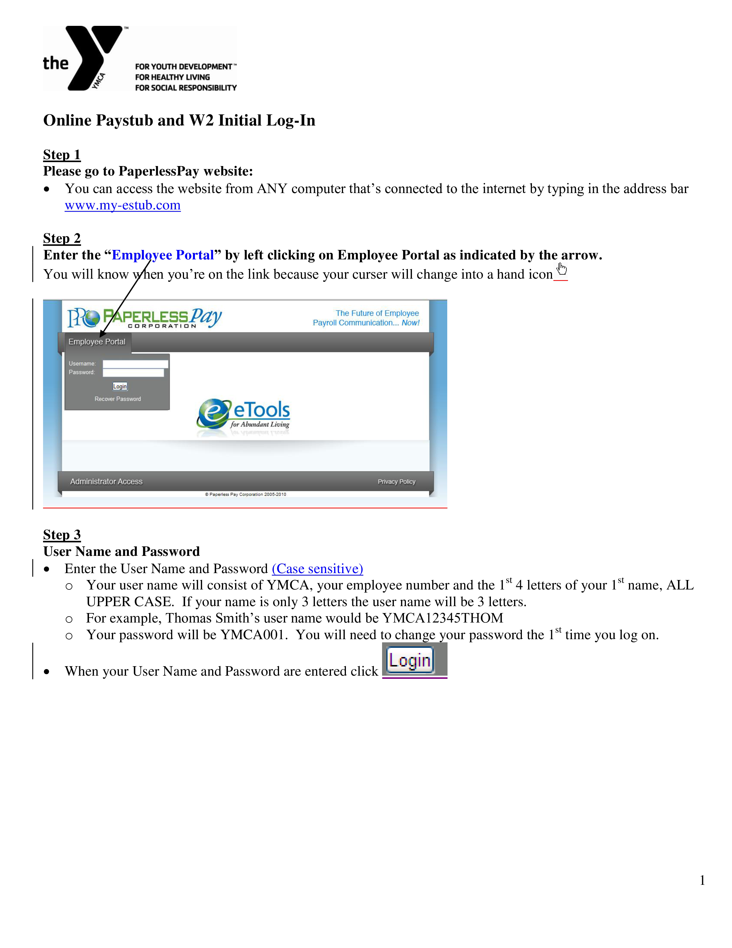 online pay stub plantilla imagen principal