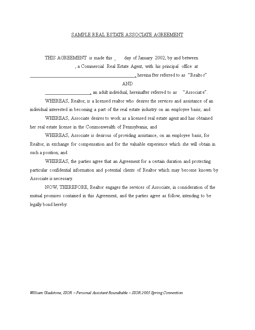 real estate non compete agreement template