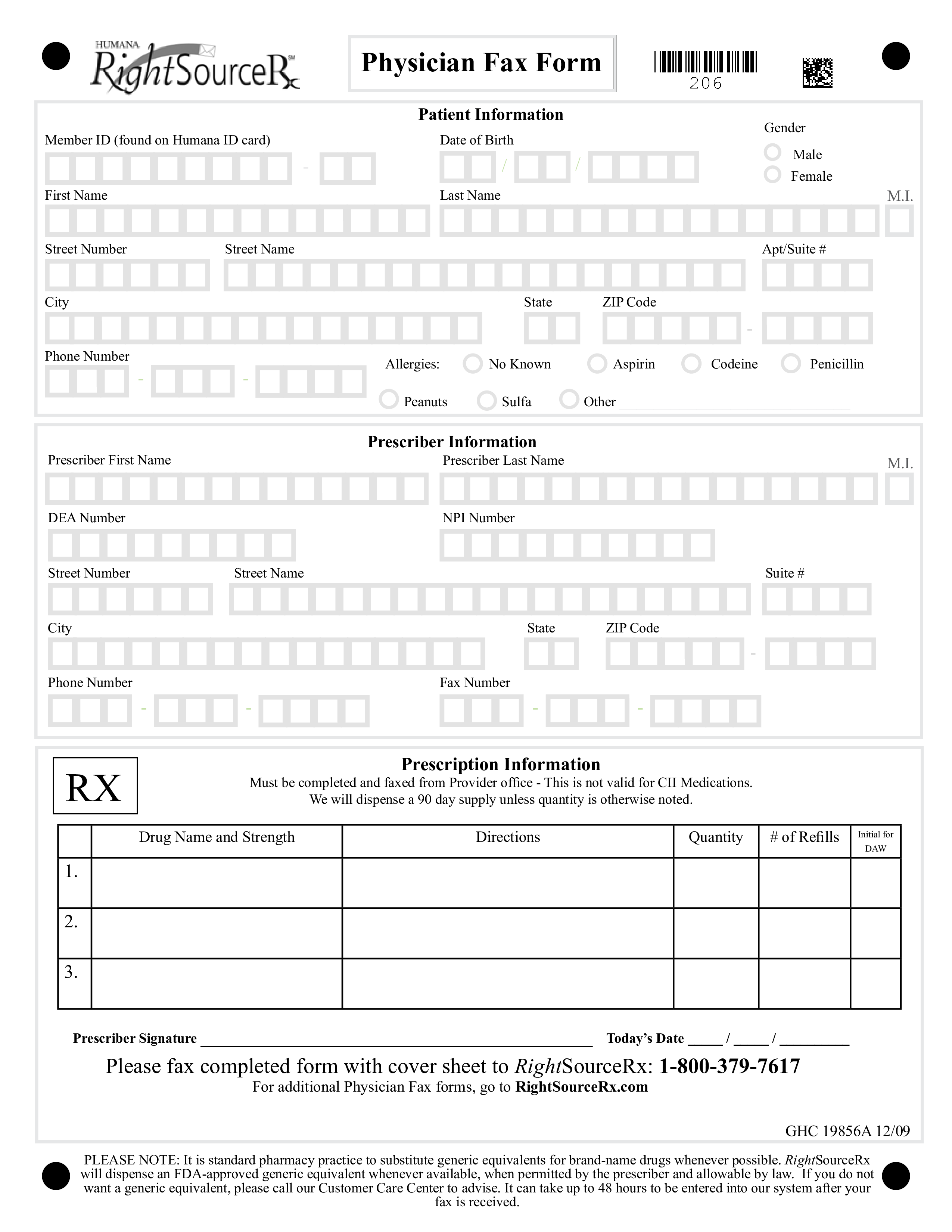 fax form template modèles