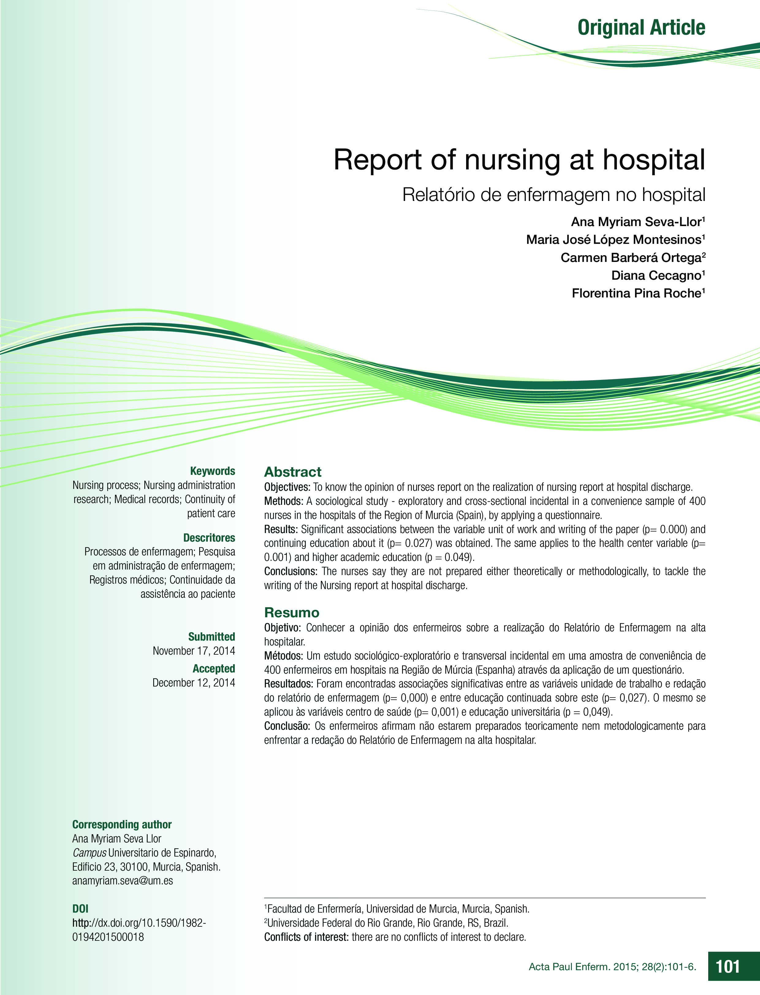 Kostenloses Nursing Report Regarding Patient Care Report Template