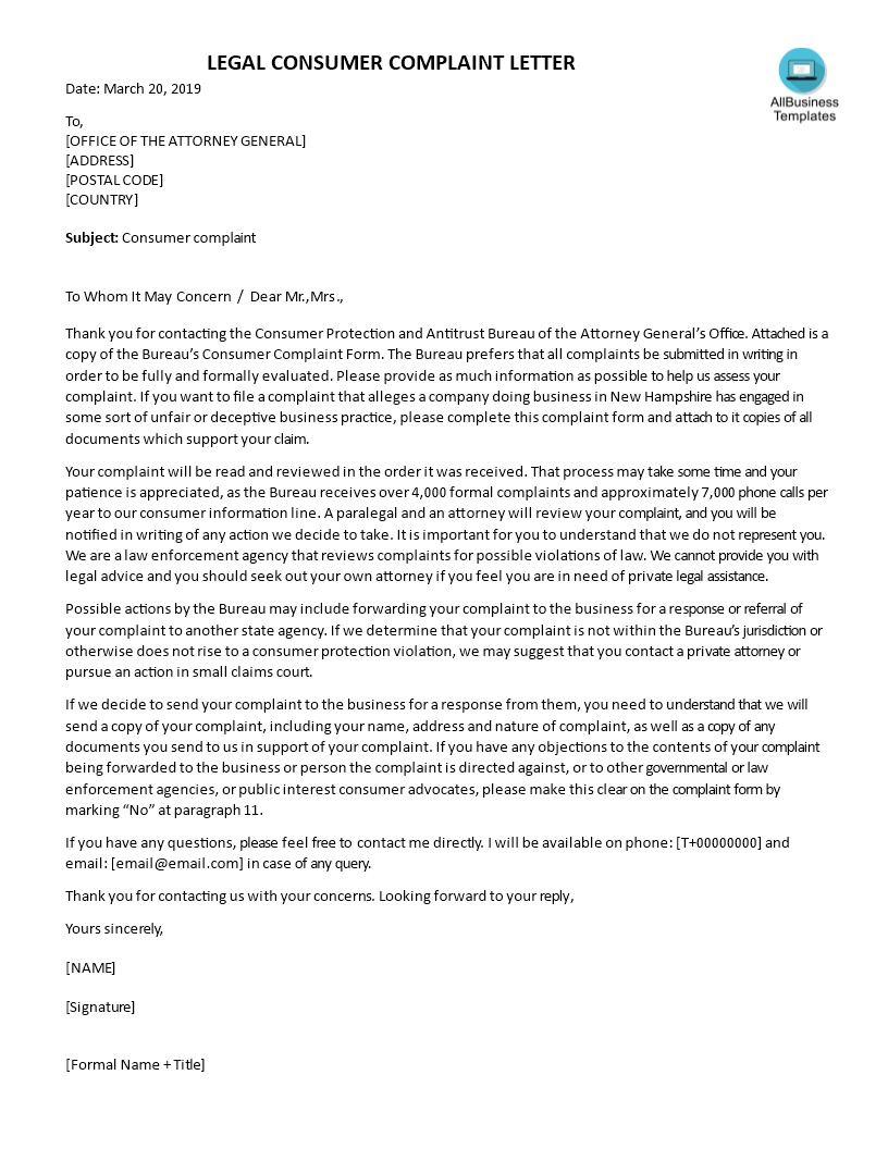 Sample Response Letter To Lawyer from www.allbusinesstemplates.com