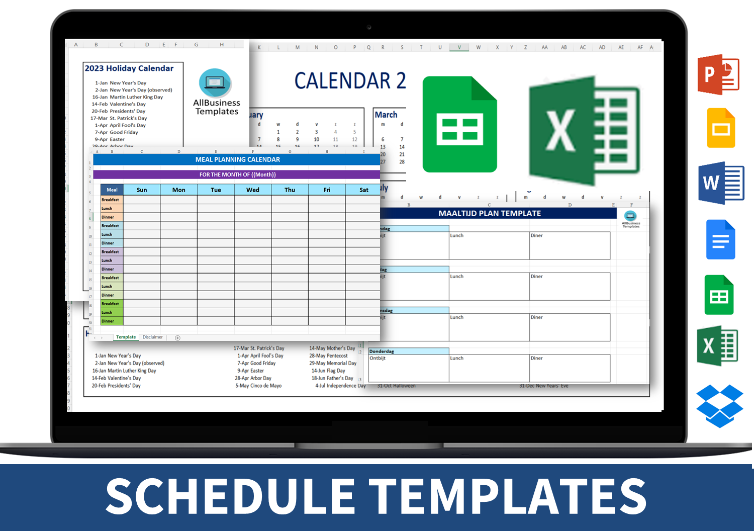 Schedule Template