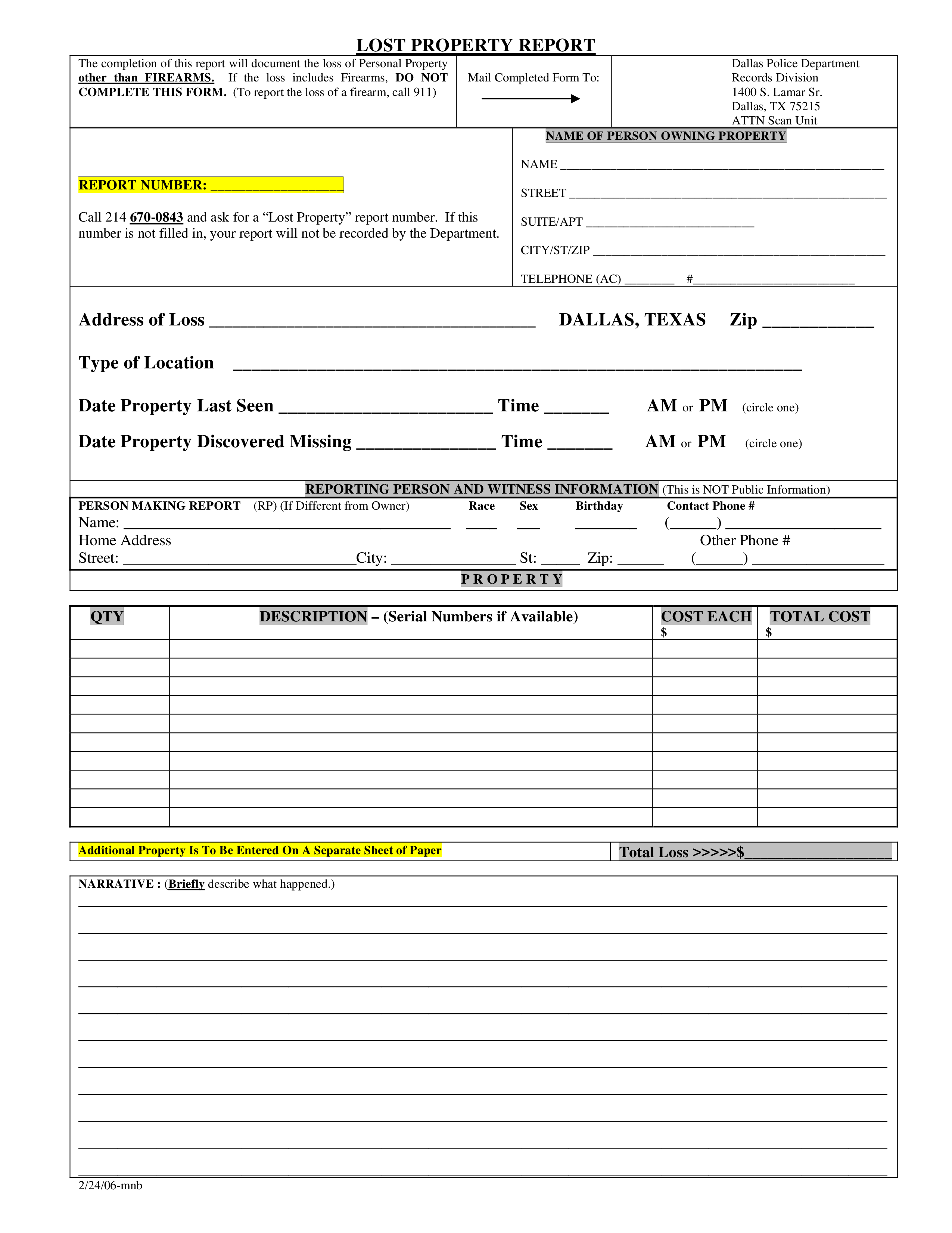 Police Report For Theft Templates At Allbusinesstemplates
