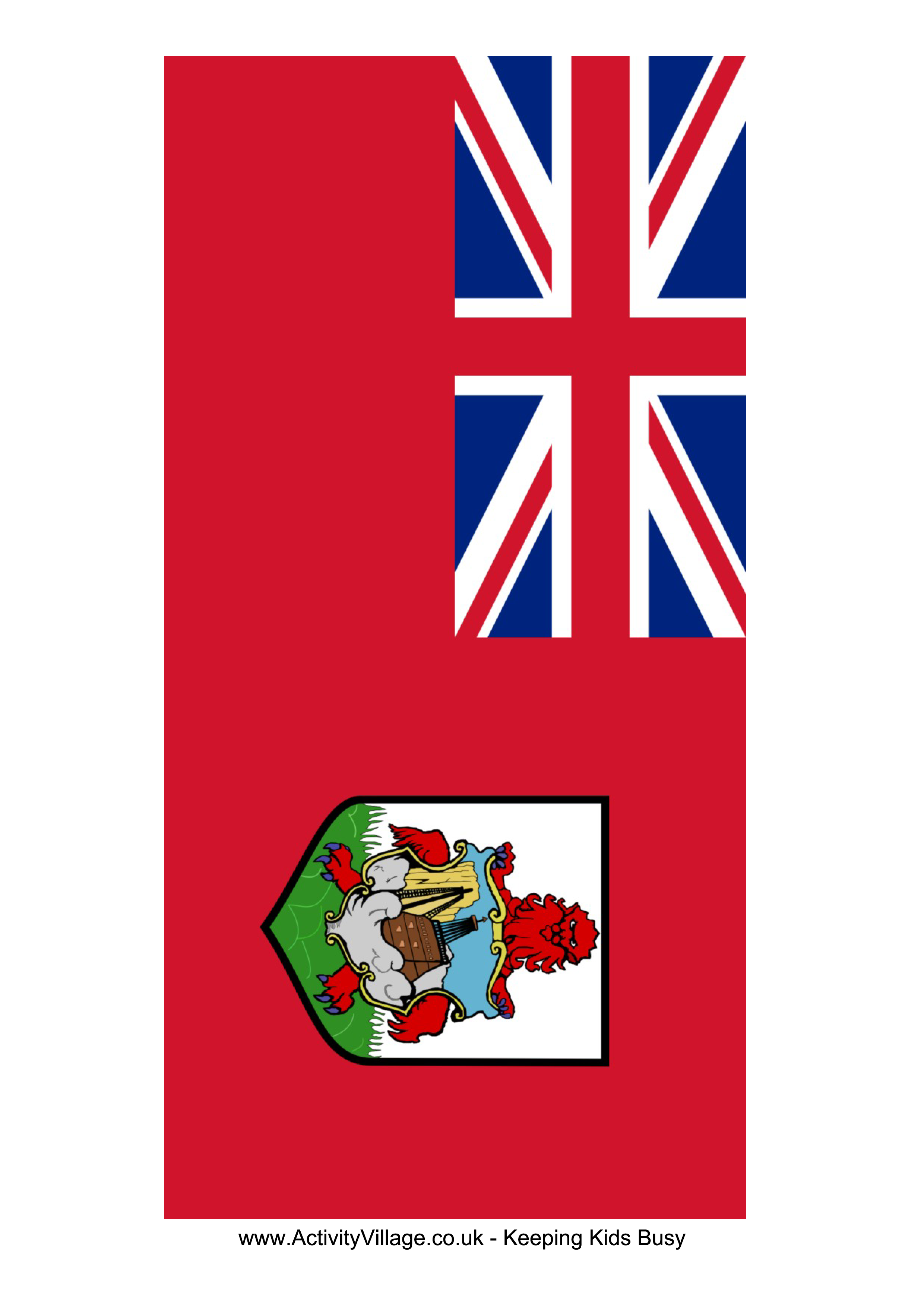 bermuda flag plantilla imagen principal