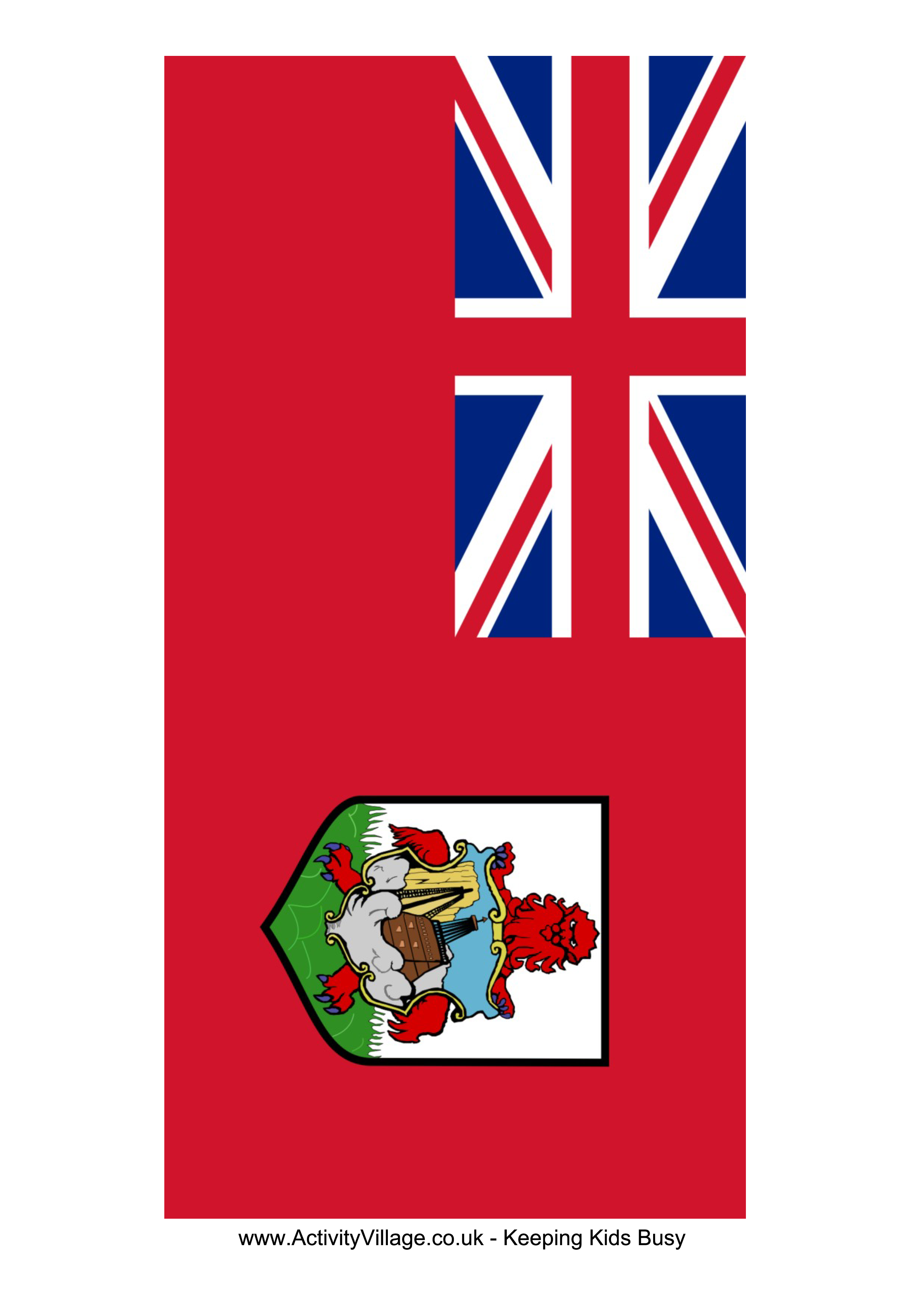 Bermuda Flag 模板