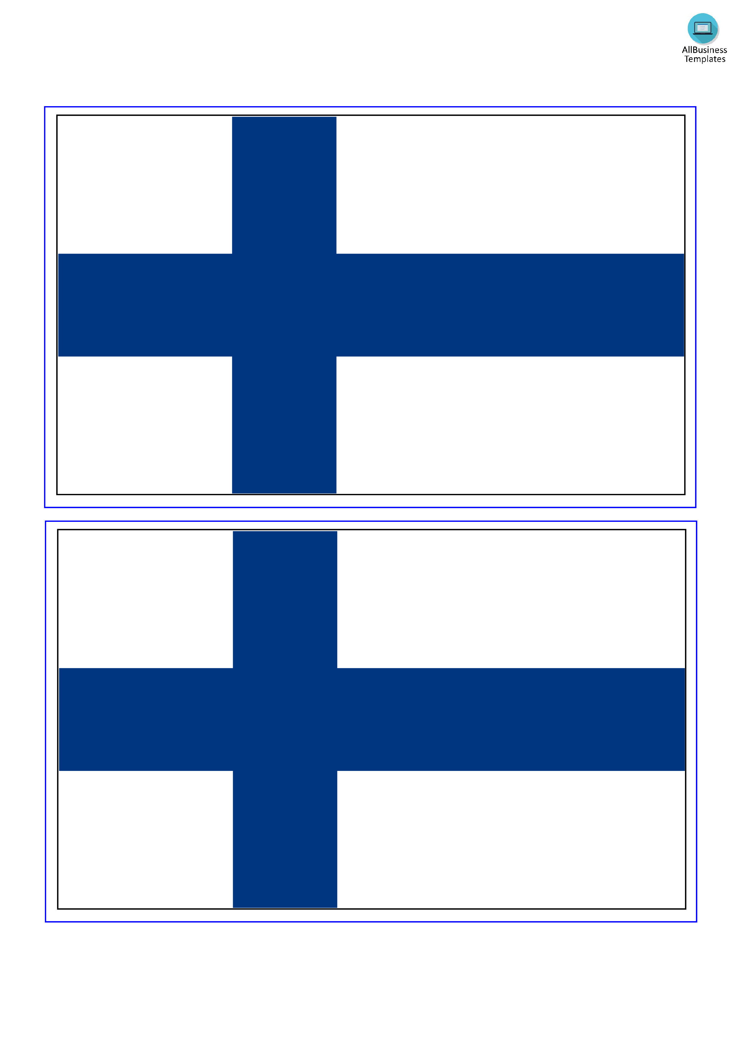 Gratis Vlag van Finland