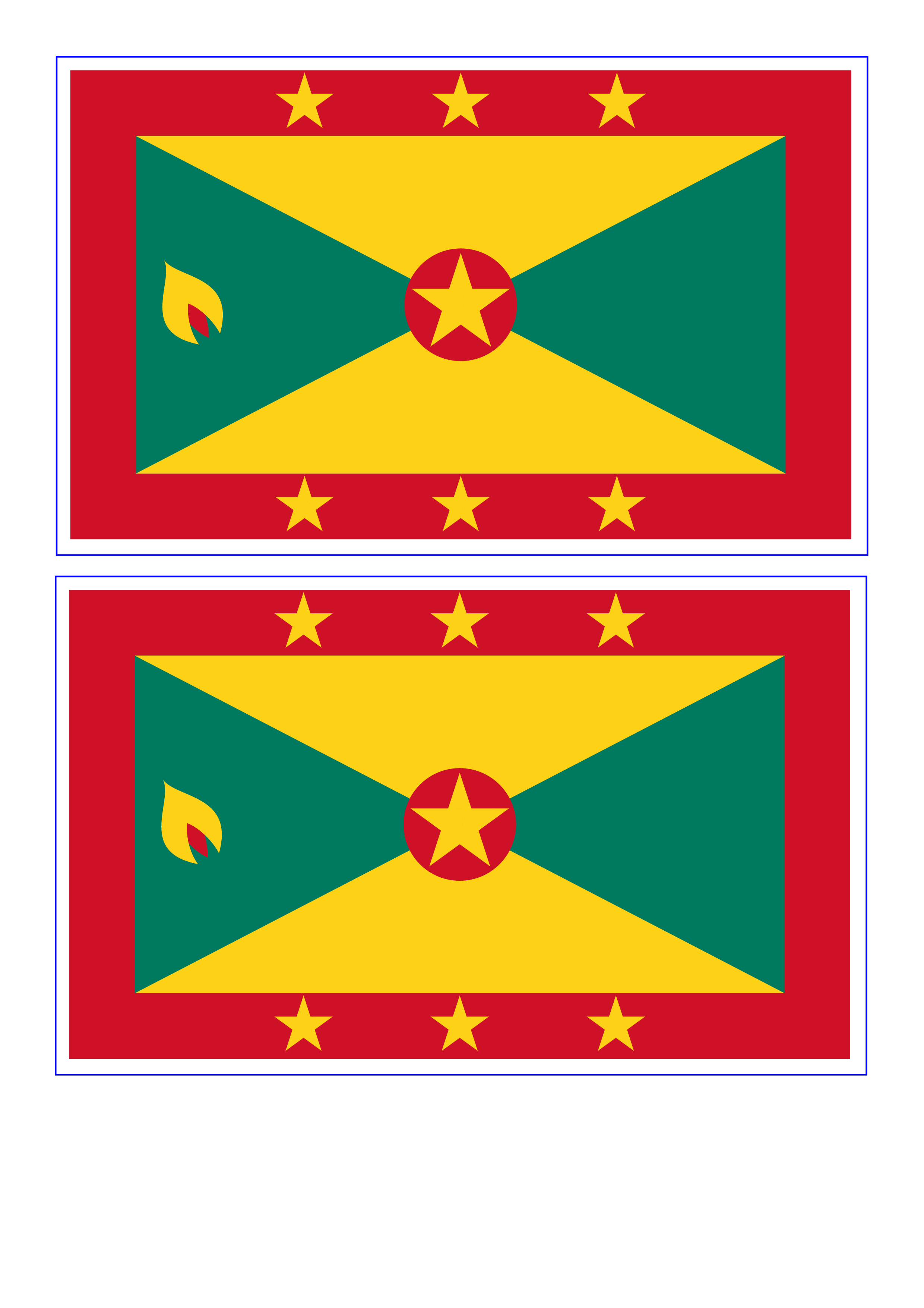 grenada flag modèles