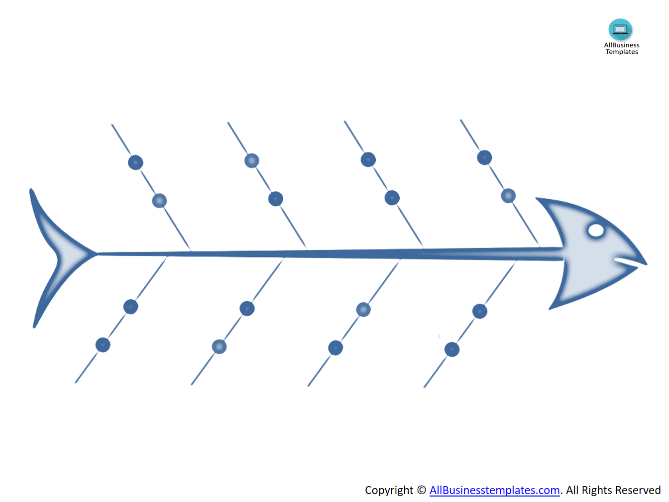 Blank Fishbone Diagram Template Word