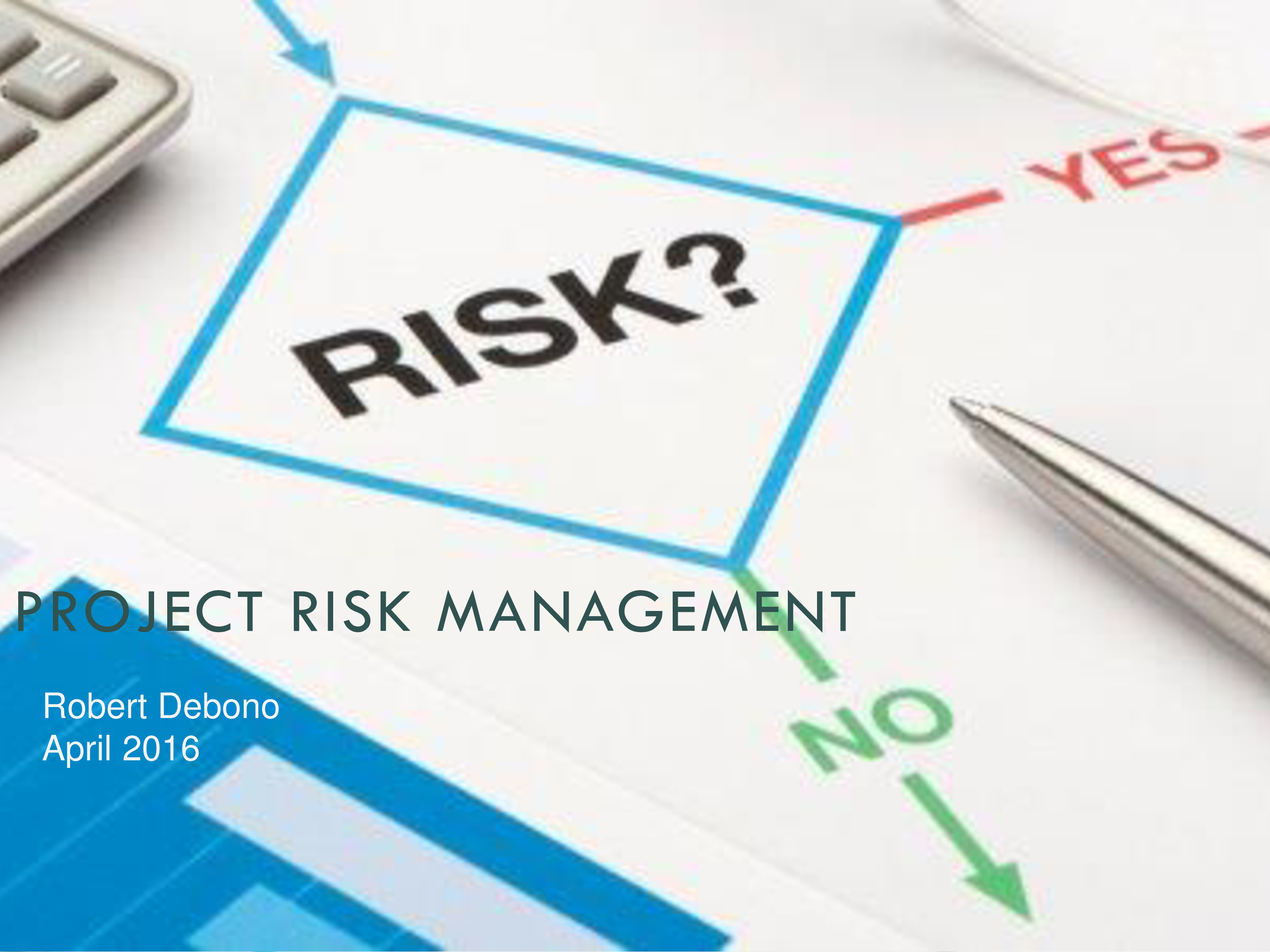 project timeline risk management Hauptschablonenbild