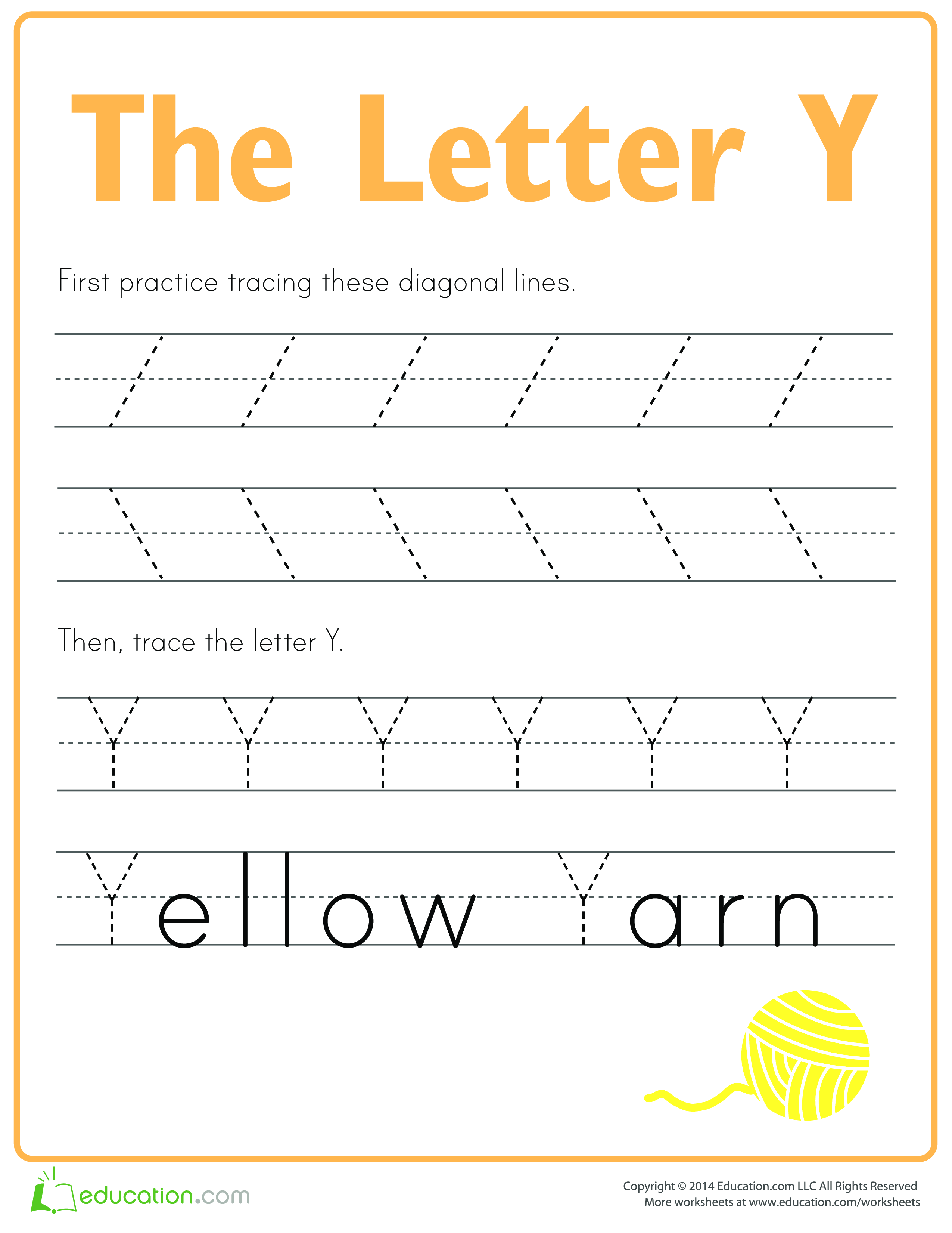 Learn to write letter Y main image