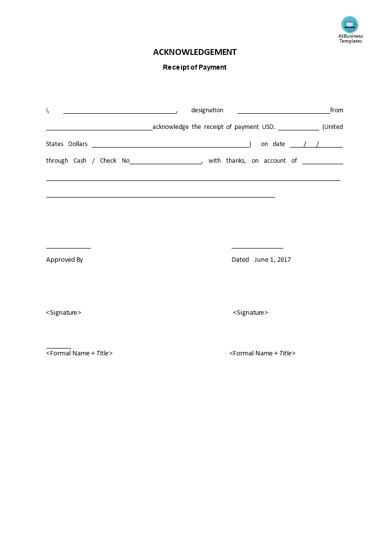 15-free-acknowledgement-receipt-templates-word-pdf-acknowledgement-receipt-template-editable