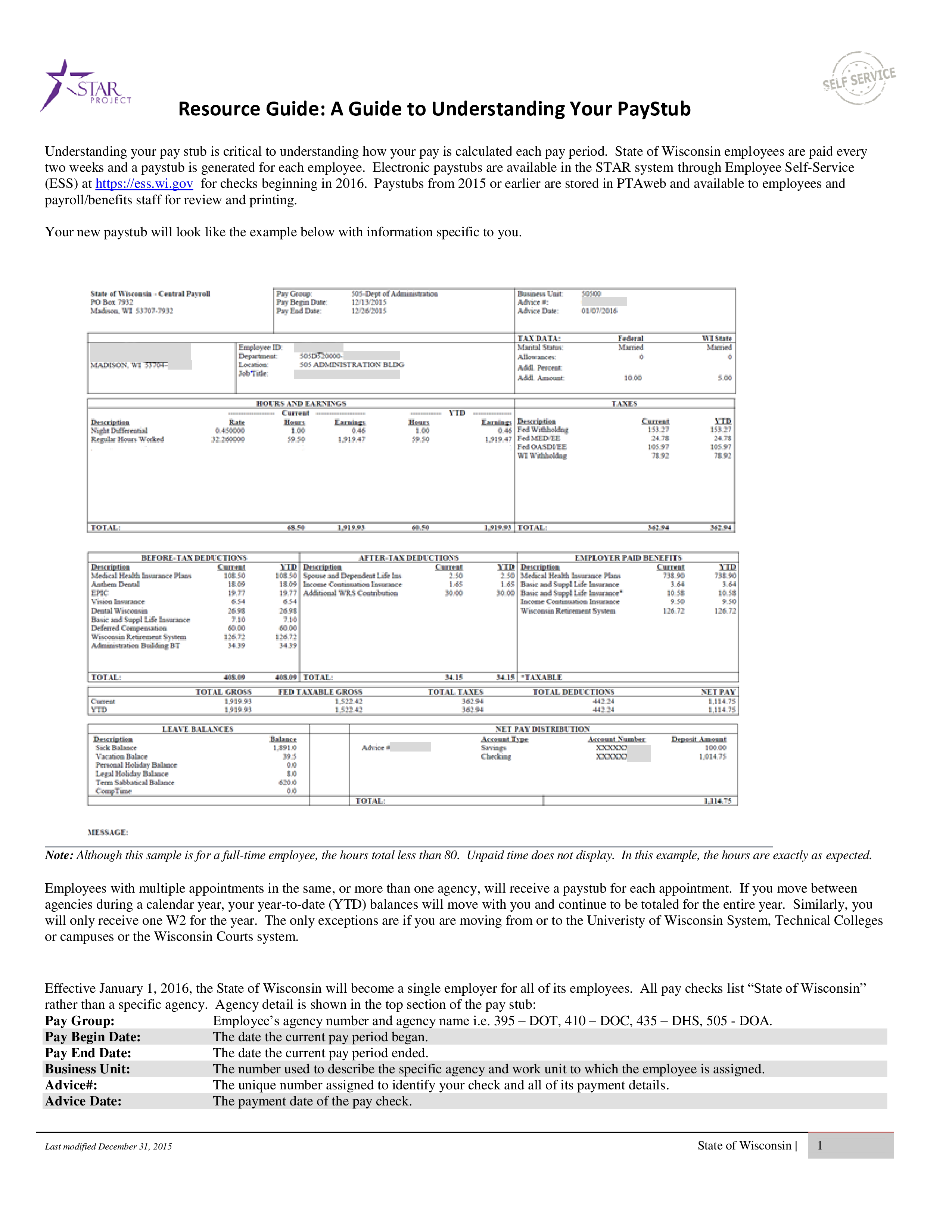 paystub guide Hauptschablonenbild