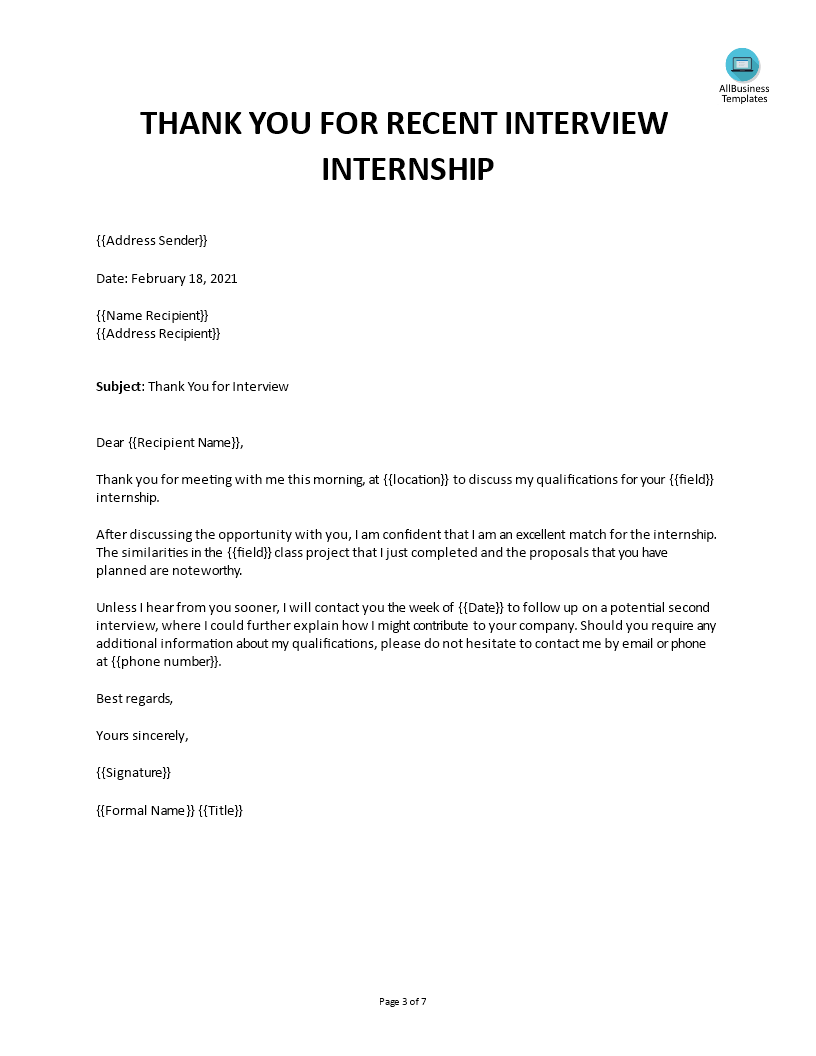 thank you email after teaching interview voorbeeld afbeelding 