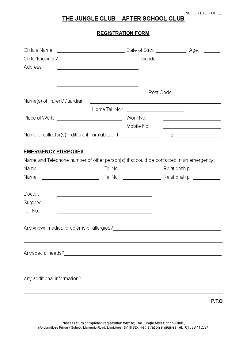 Medical Consent Form main image