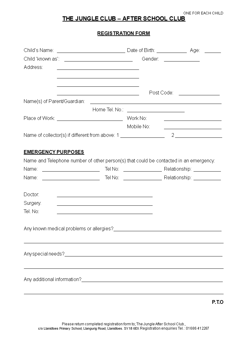 medical consent form template