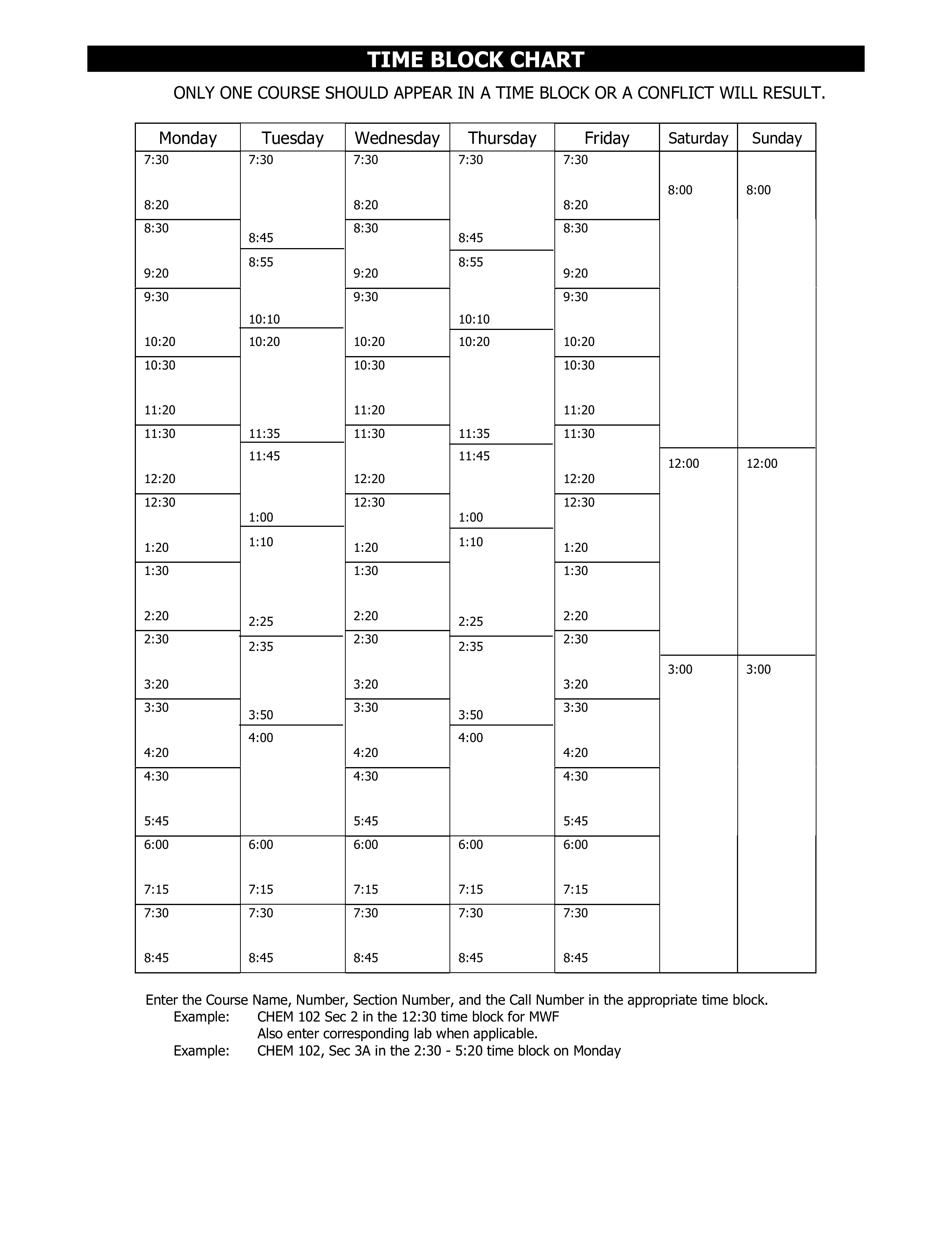 time schedule plantilla imagen principal