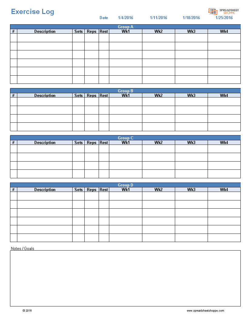 Training Schema Voorbeeld 模板