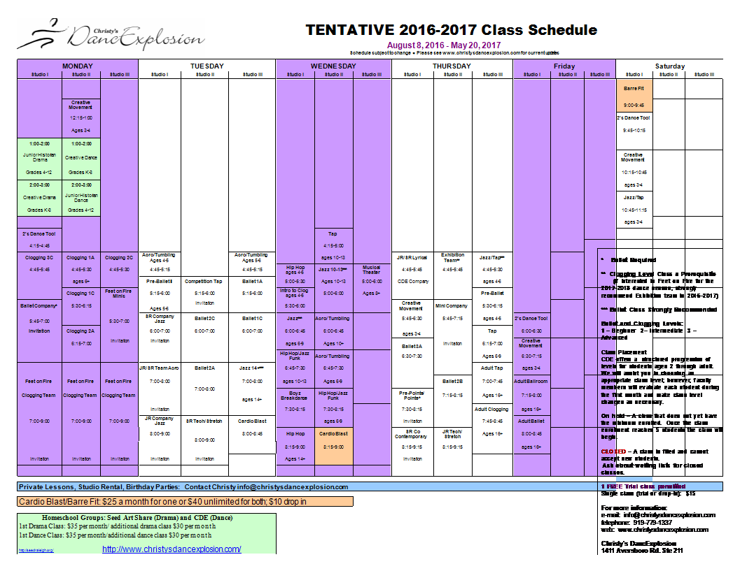 Class Schedule Template Excel from www.allbusinesstemplates.com
