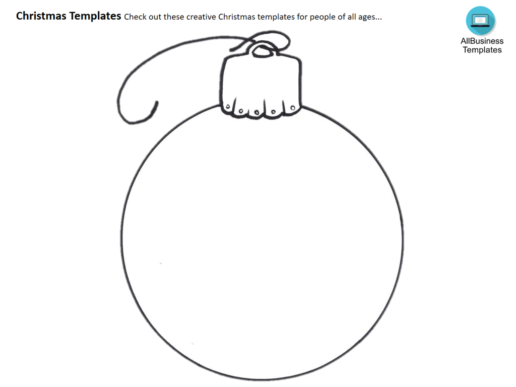 Christmas Ornaments Balls Coloring Page | Templates at ...