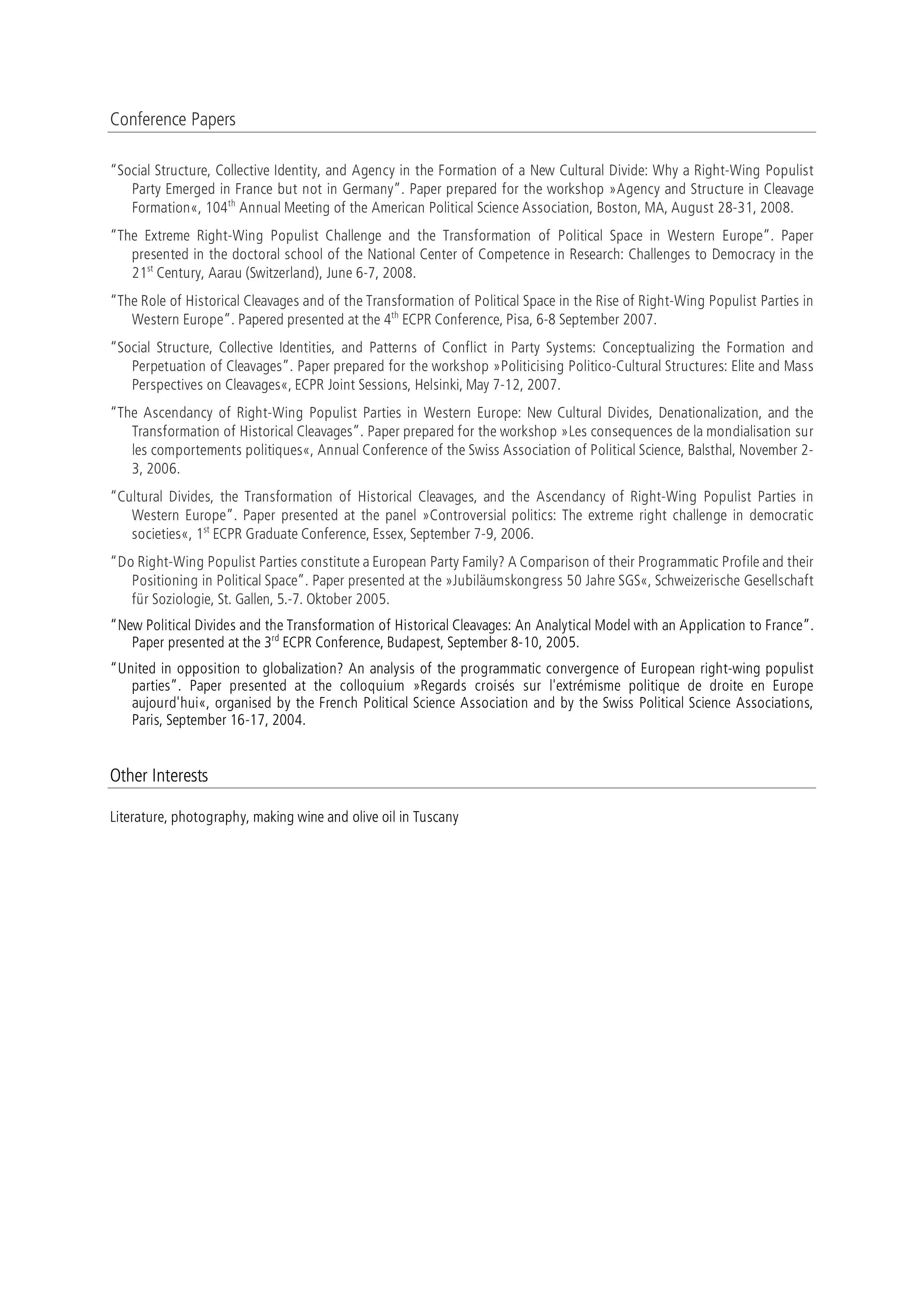 Academic CV | Templates at allbusinesstemplates.com