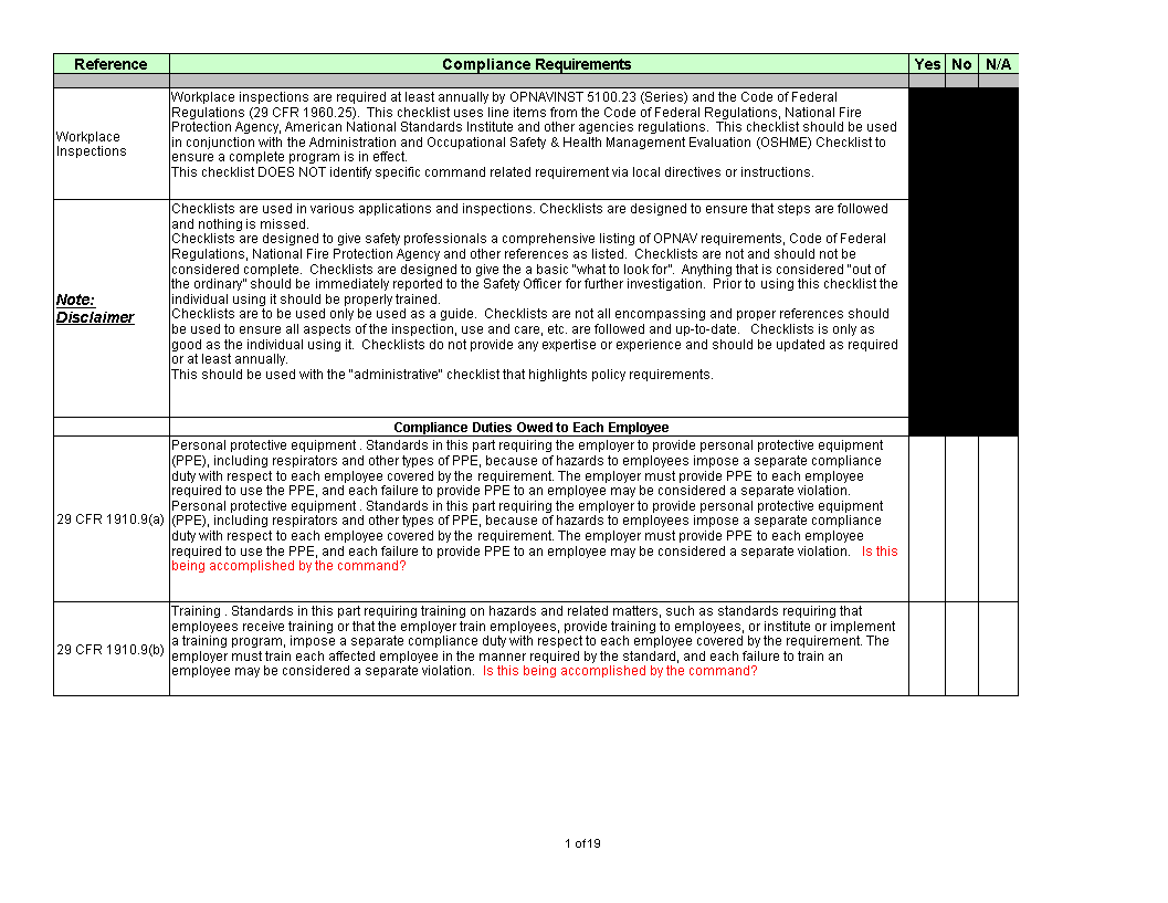 inspection work order excel format Hauptschablonenbild