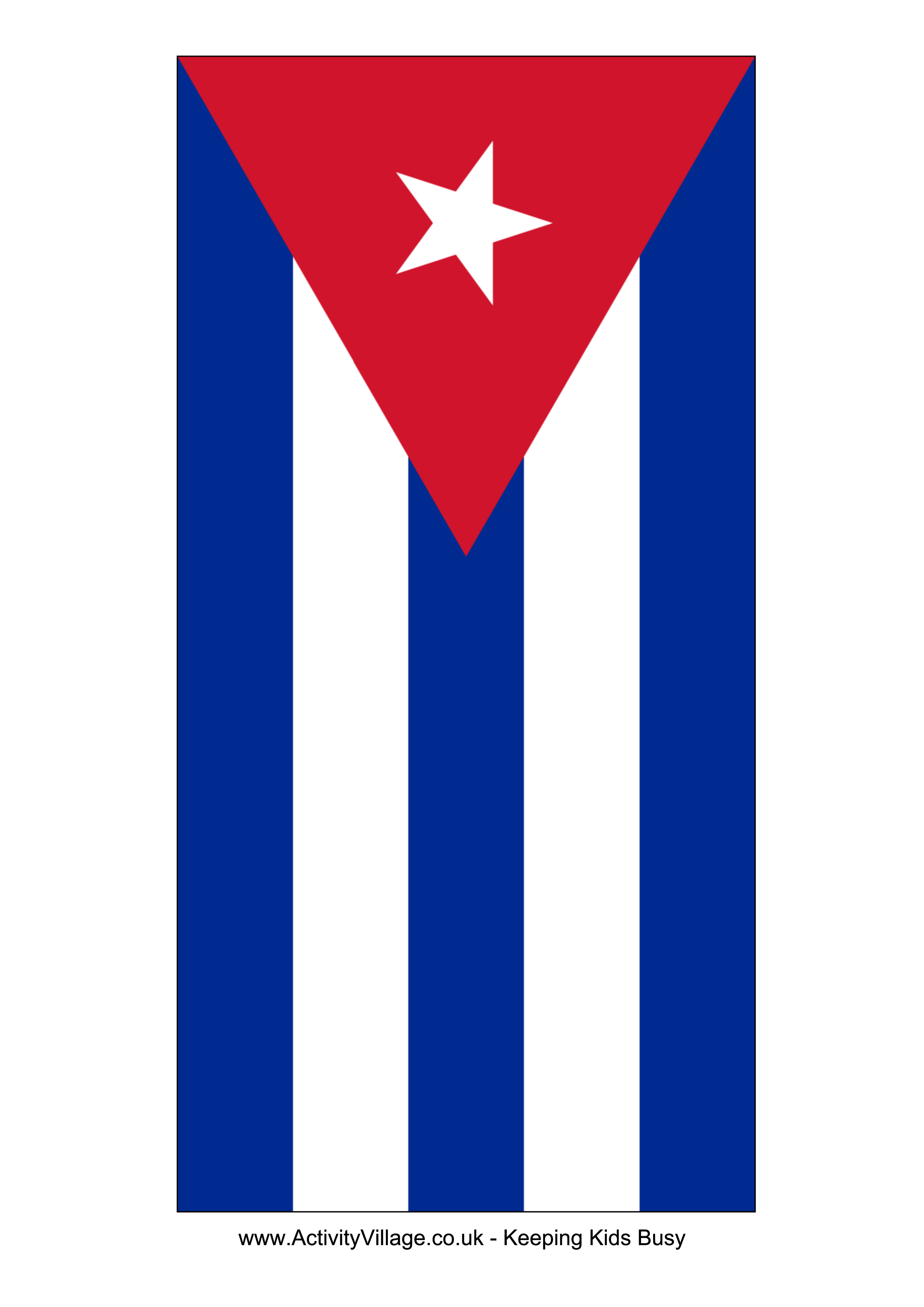 cuba flag modèles