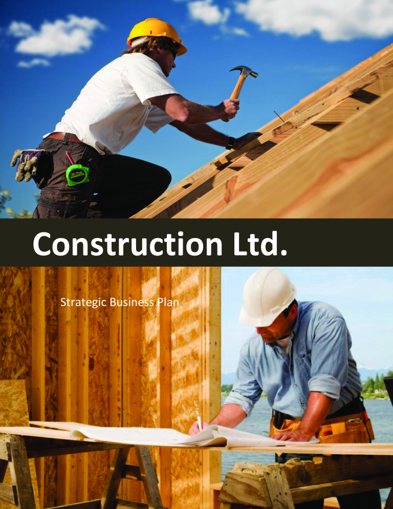 new construction marketing plan voorbeeld afbeelding 