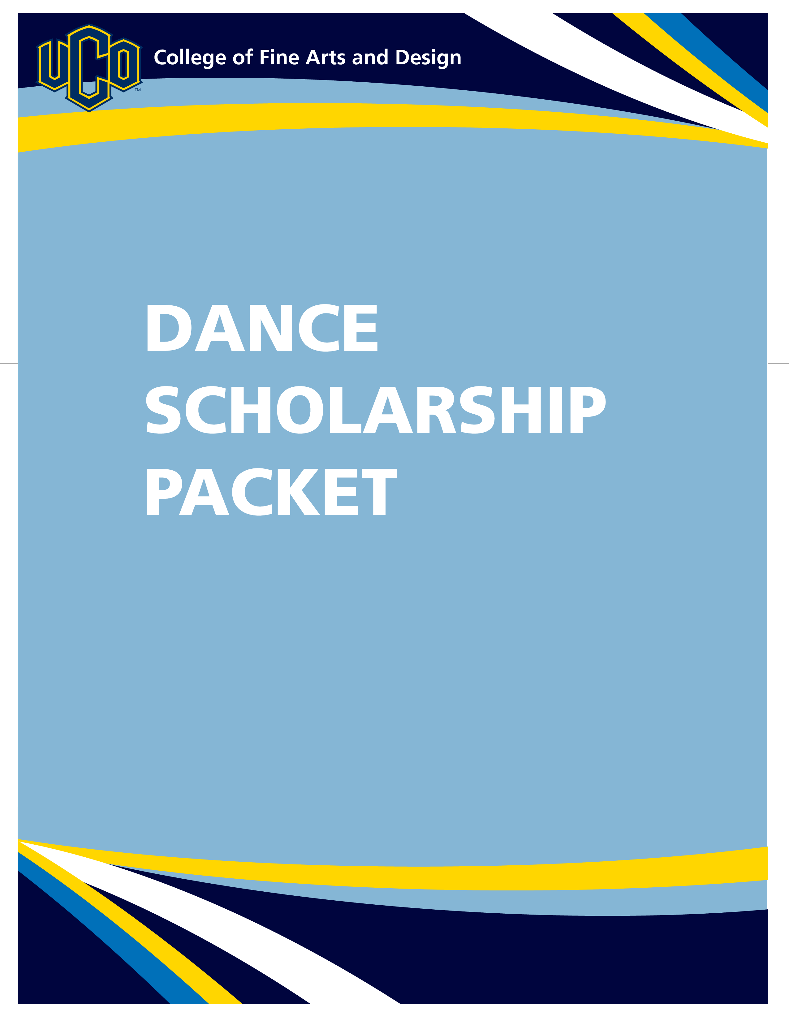 dance scholarship essay template