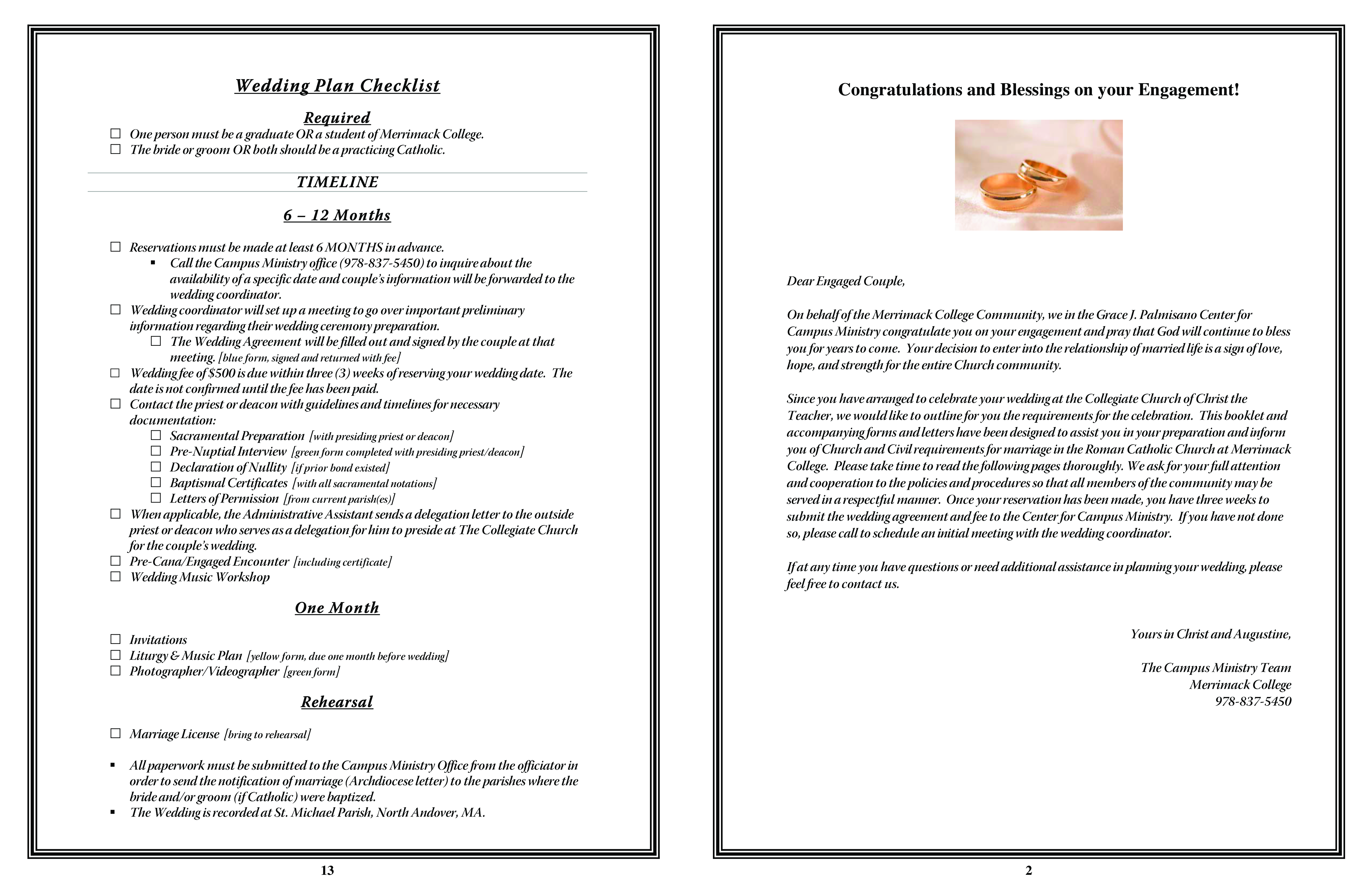 wedding policy book Hauptschablonenbild